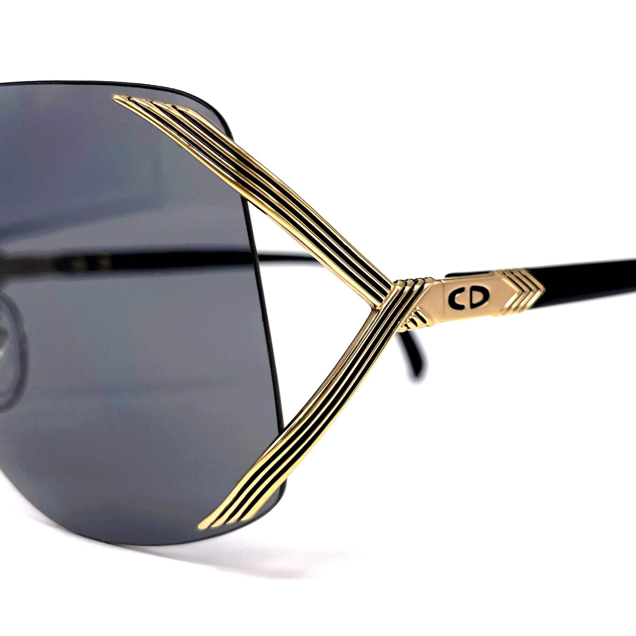 Vintage CHRISTIAN DIOR 2434 shield sunglasses