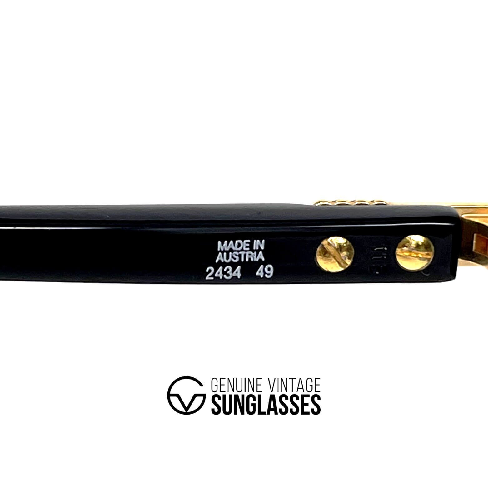 Vintage CHRISTIAN DIOR 2434 shield sunglasses
