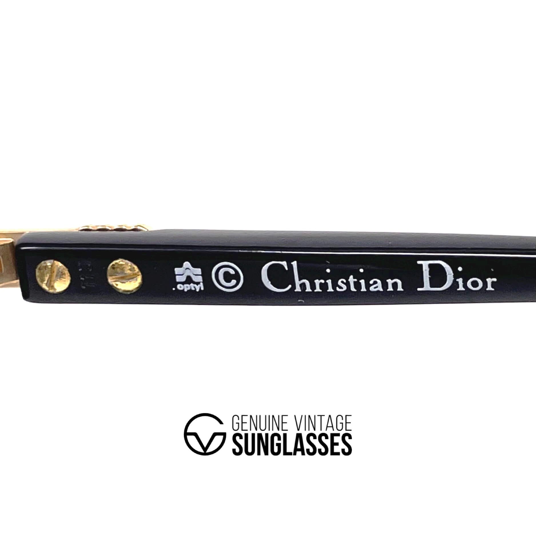 Vintage CHRISTIAN DIOR 2434 shield sunglasses