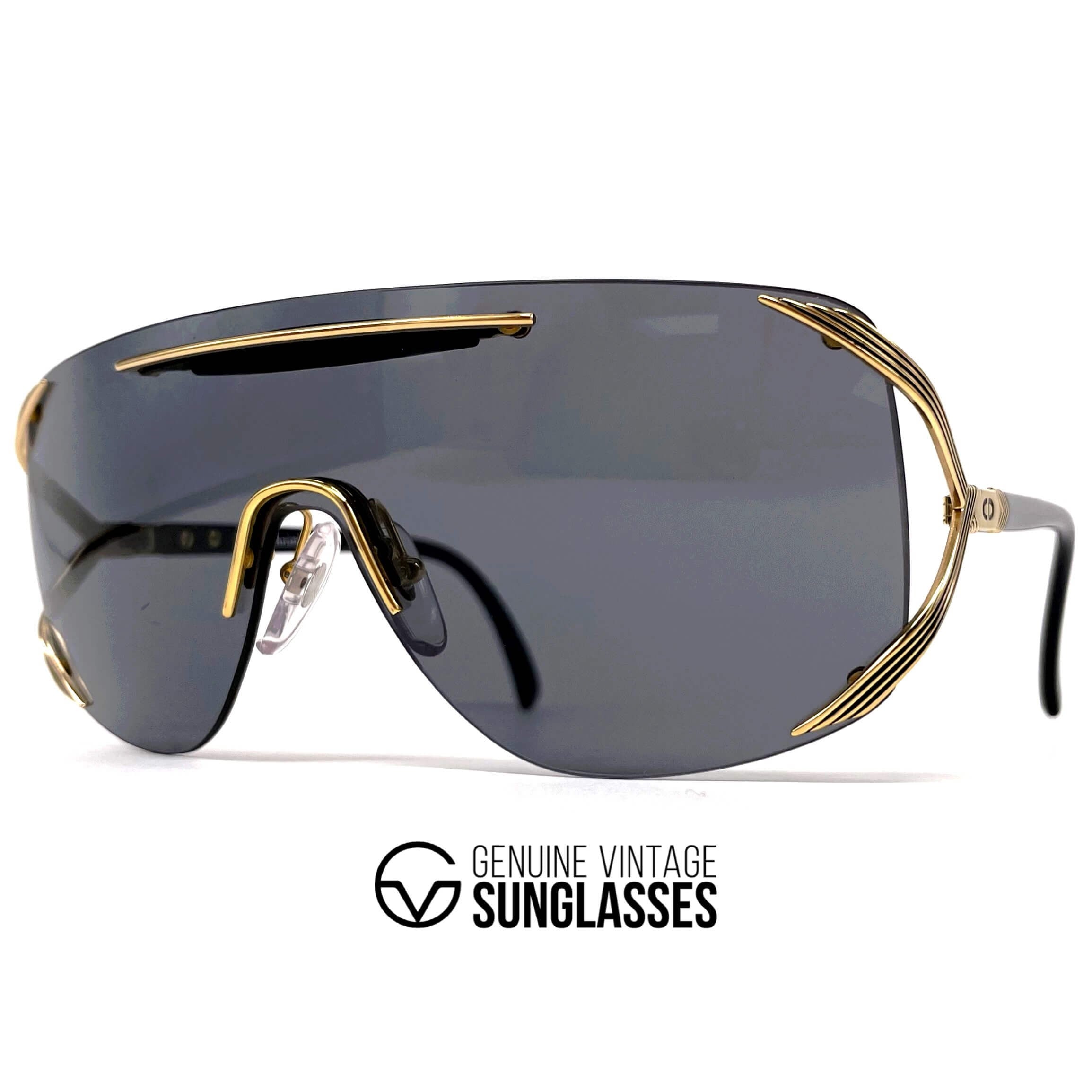 Vintage CHRISTIAN DIOR 2434 shield sunglasses