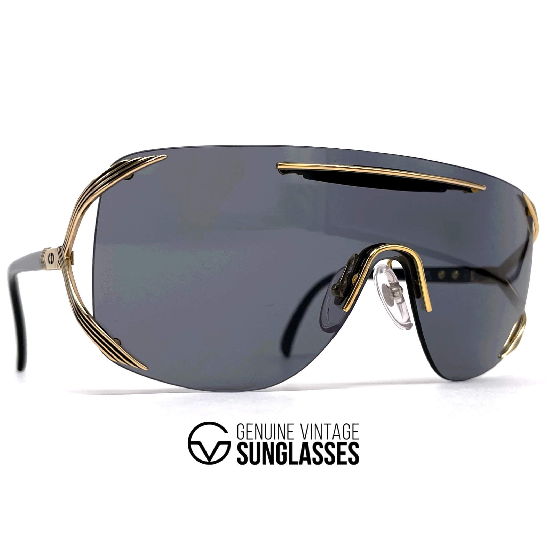 Vintage CHRISTIAN DIOR 2434 shield sunglasses