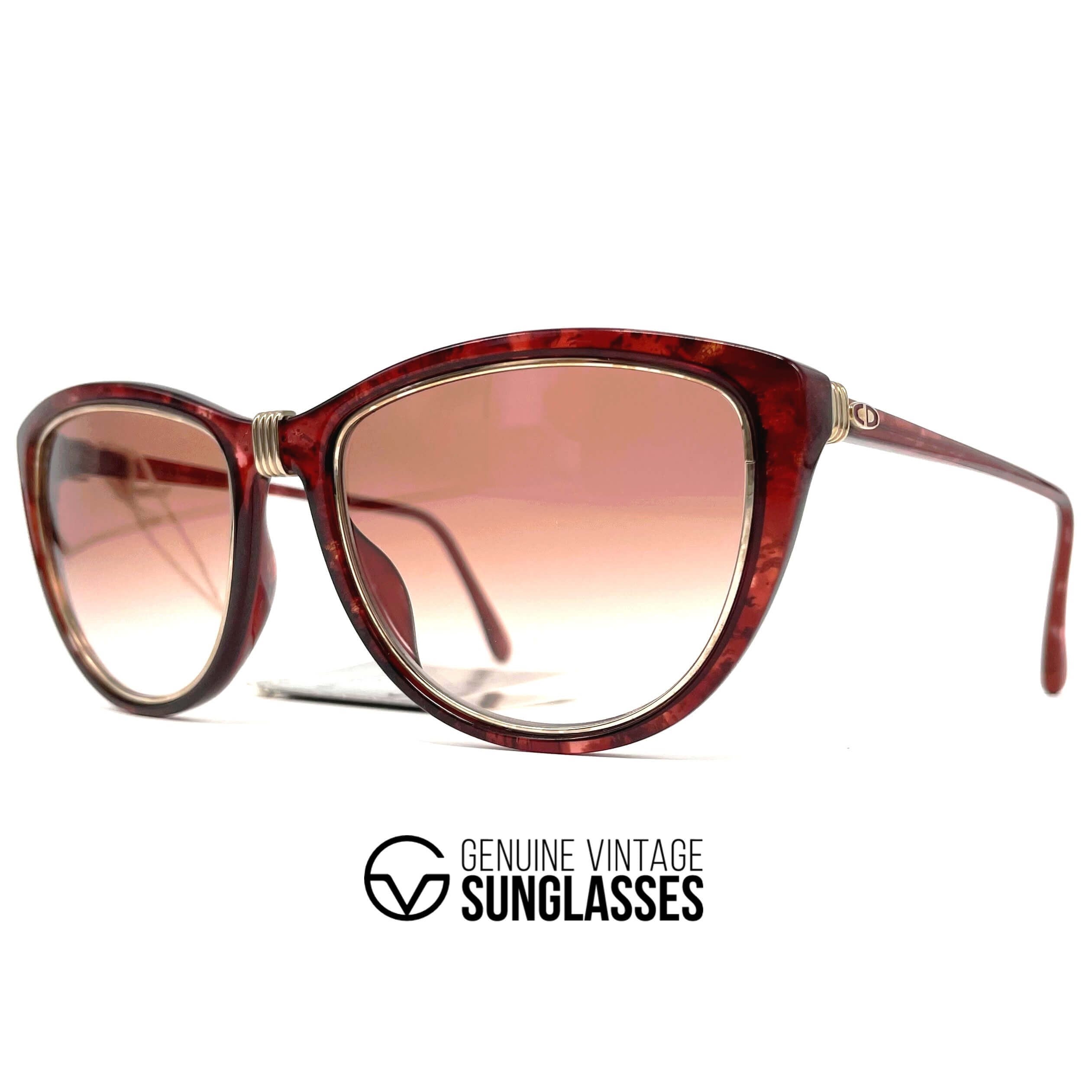 Vintage CHRISTIAN DIOR 2557 cat eye sunglasses