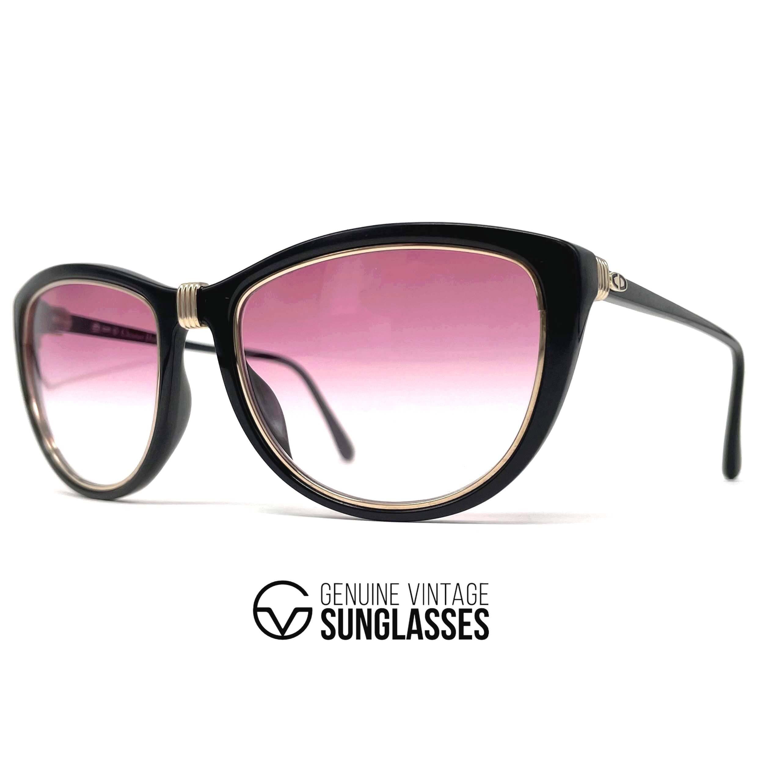 Vintage CHRISTIAN DIOR 2557 cat eye sunglasses