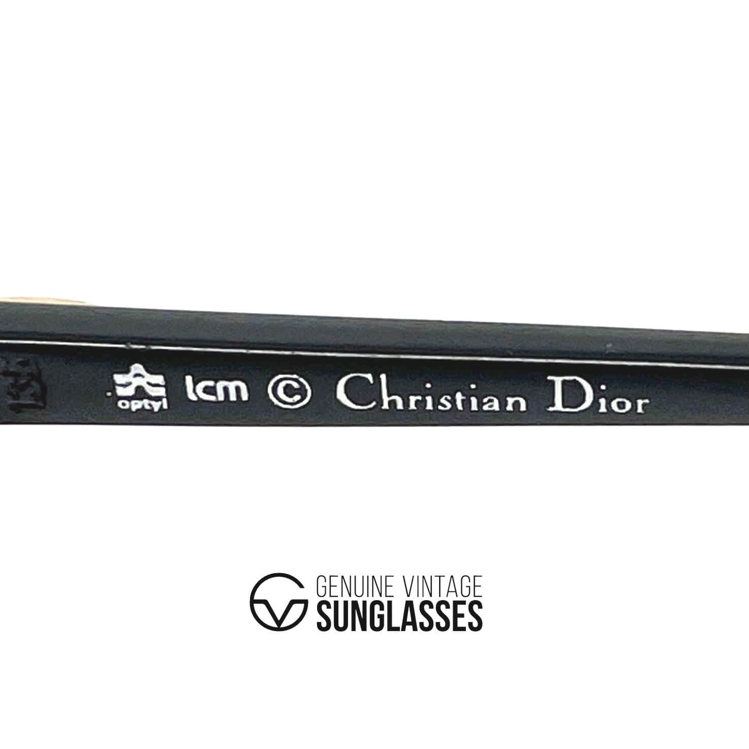 Vintage CHRISTIAN DIOR 2557 cat eye sunglasses