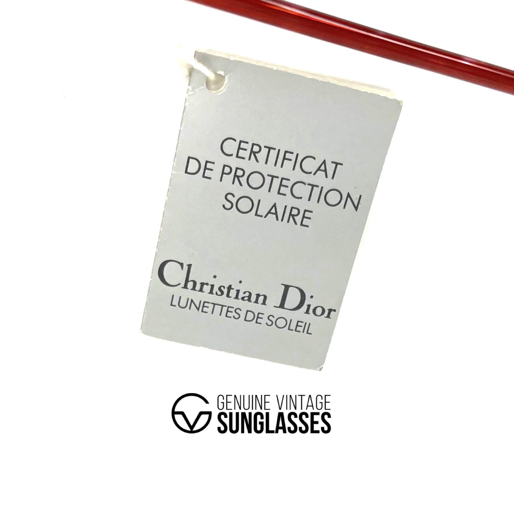 Vintage CHRISTIAN DIOR 2557 cat eye sunglasses