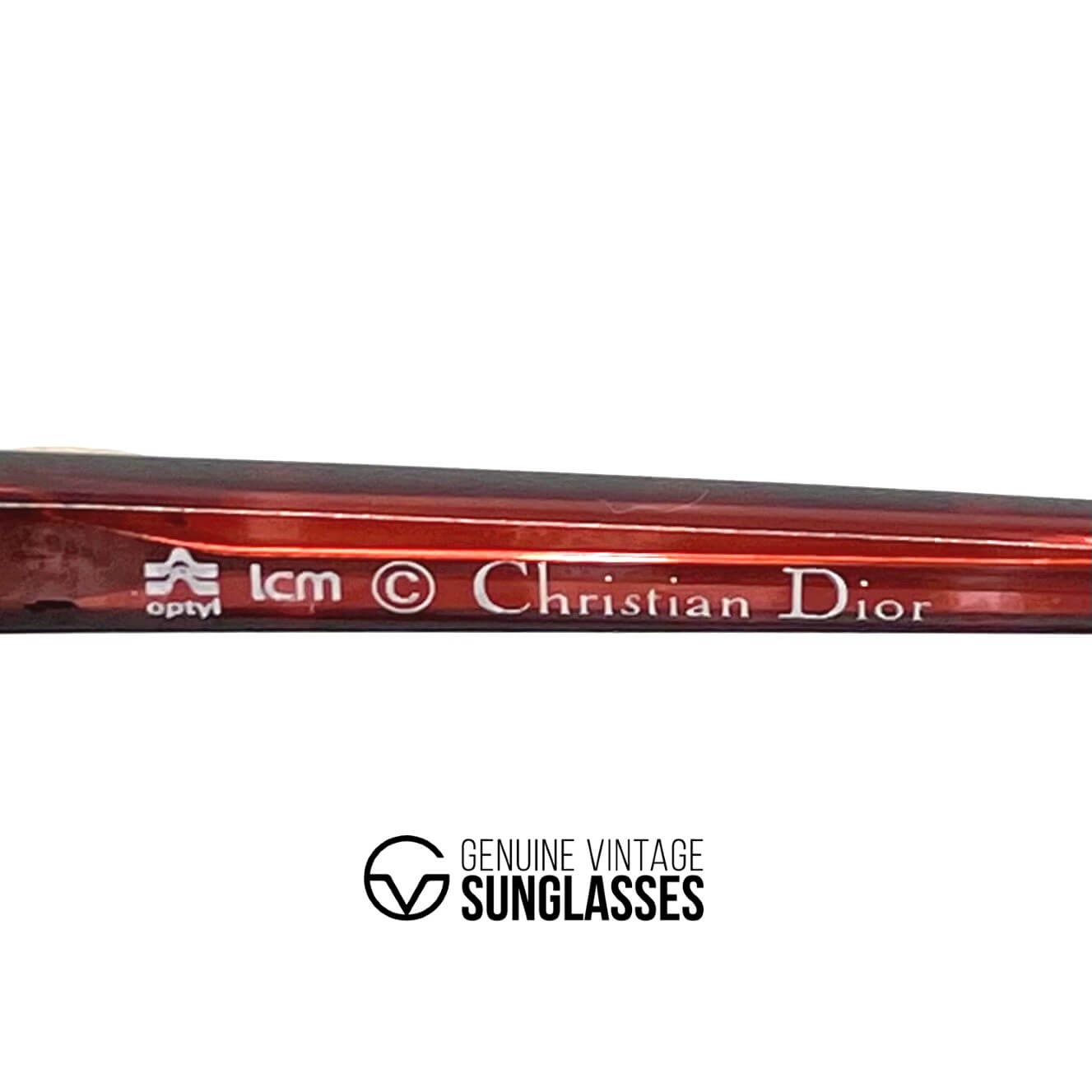 Vintage CHRISTIAN DIOR 2557 cat eye sunglasses