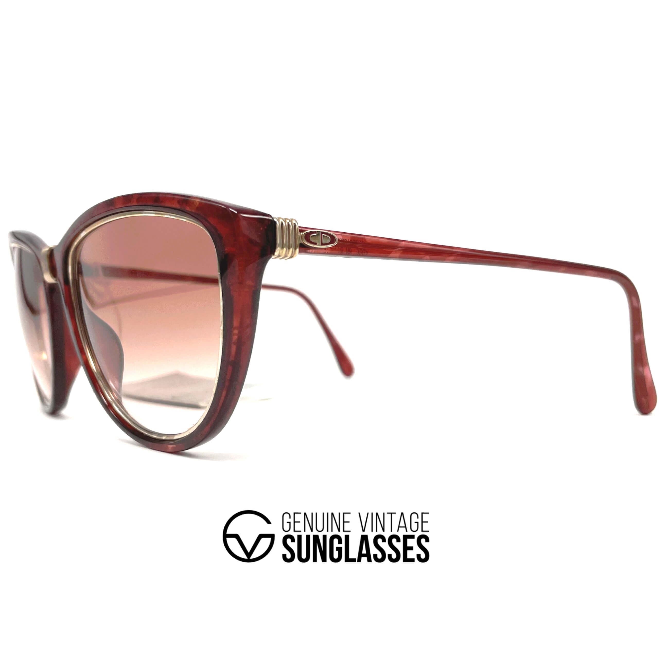 Vintage CHRISTIAN DIOR 2557 cat eye sunglasses