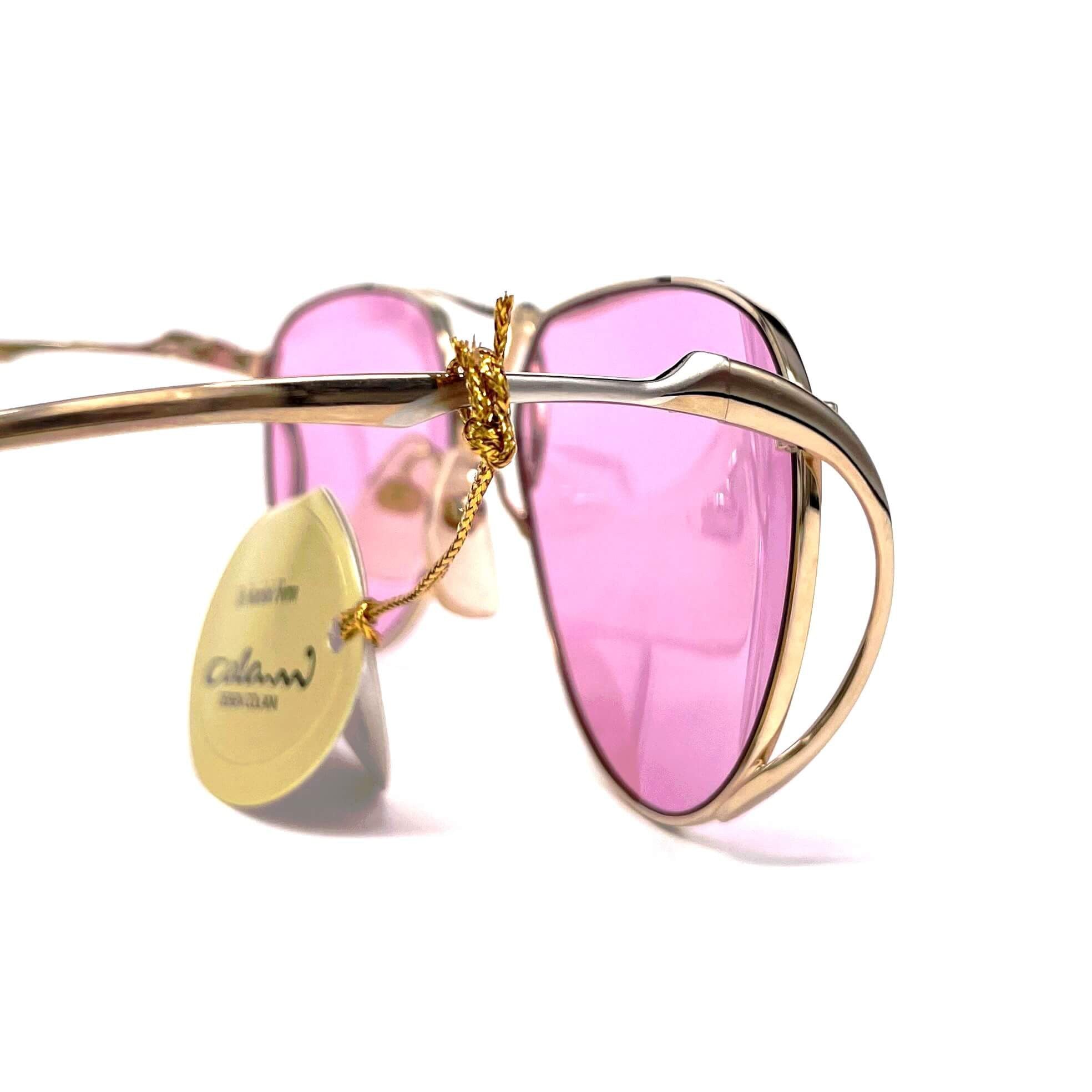 Vintage COLANI 1002 gold pink futuristic art sunglasses