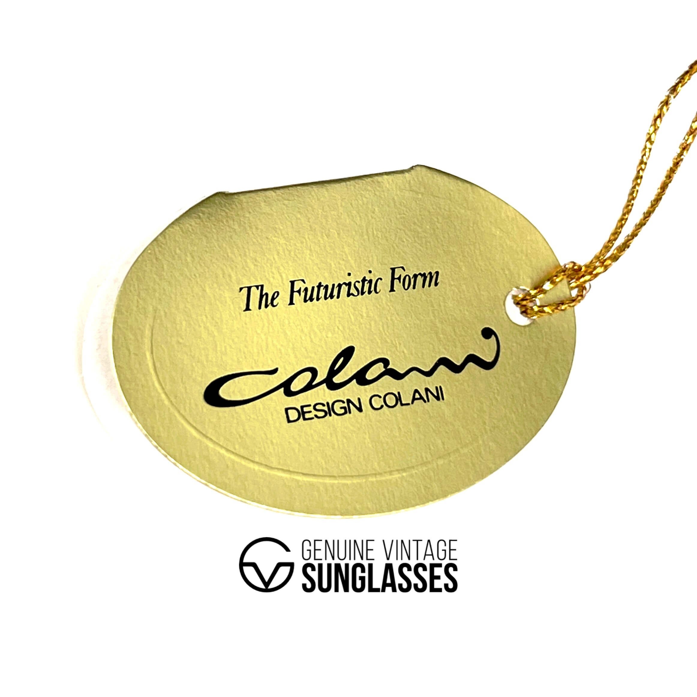 Vintage COLANI 1002 silver futuristic art sunglasses