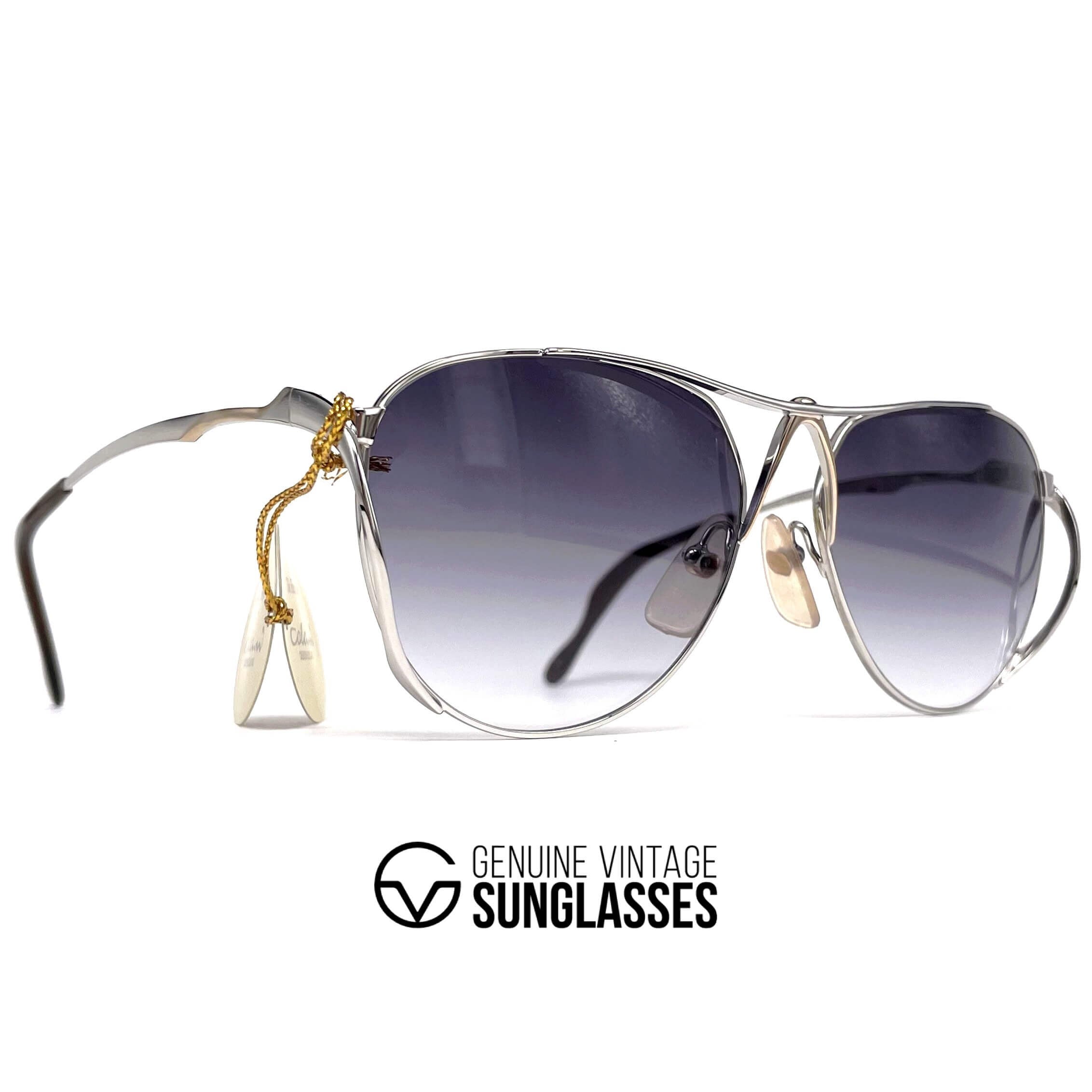 Vintage COLANI 1002 silver futuristic art sunglasses