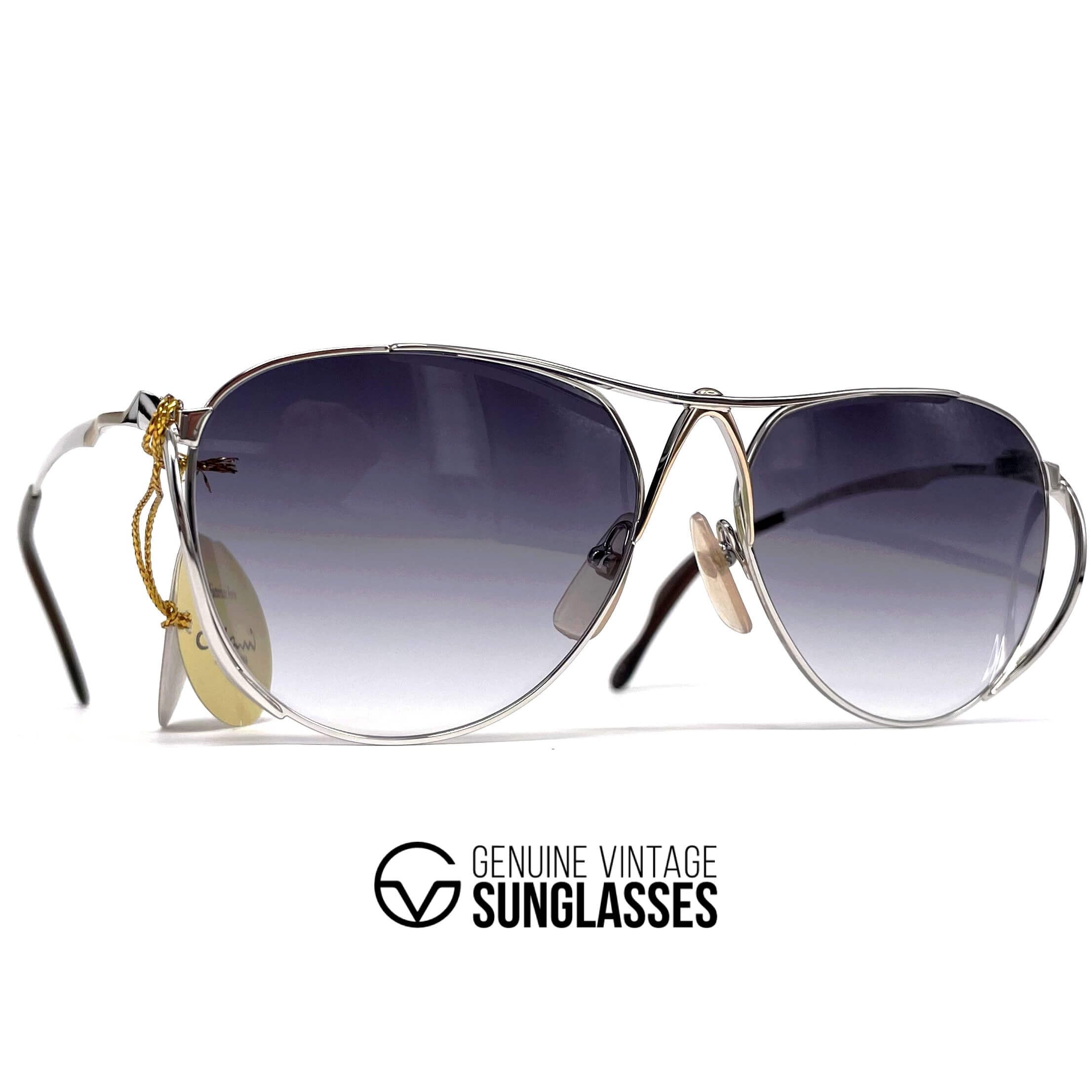 Vintage COLANI 1002 silver futuristic art sunglasses