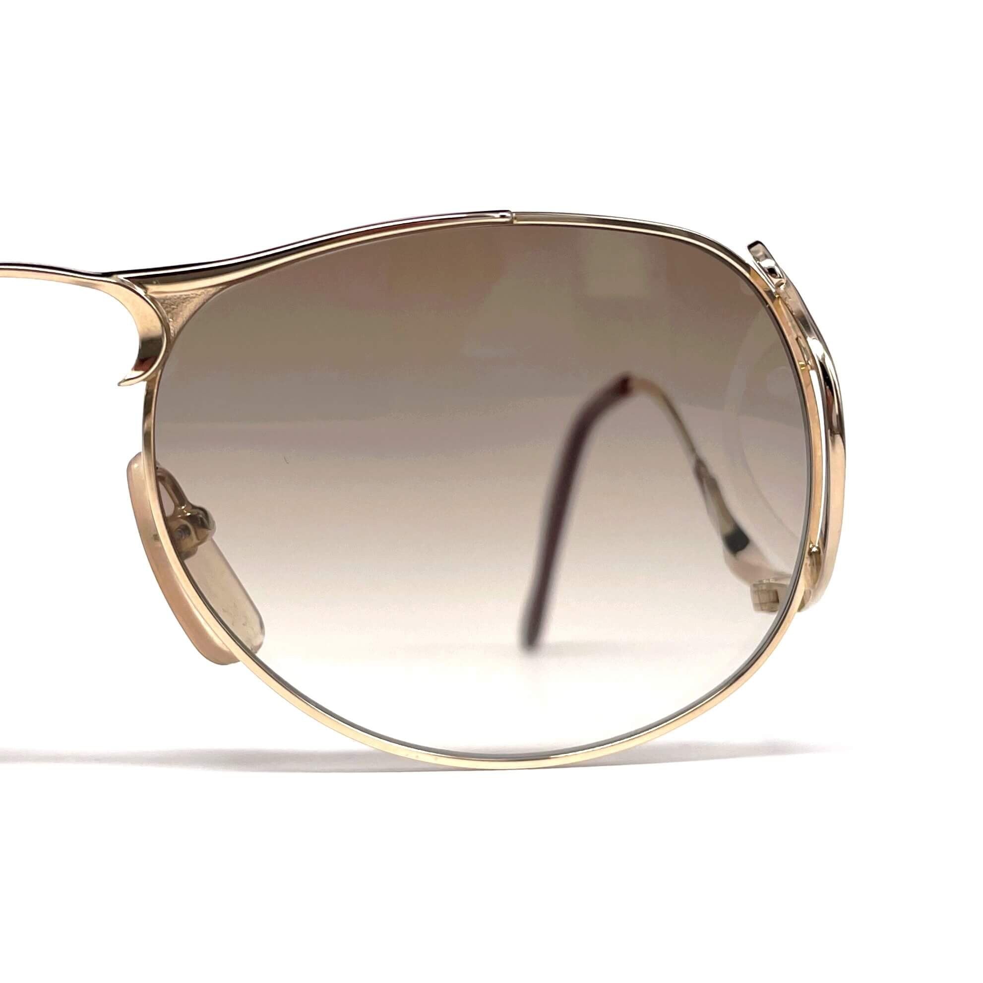 Vintage COLANI 1055 futuristic gold art sunglasses