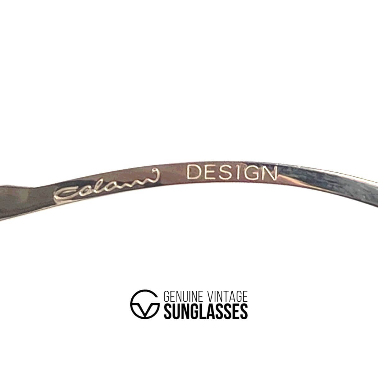 Vintage COLANI 1055 futuristic gold art sunglasses
