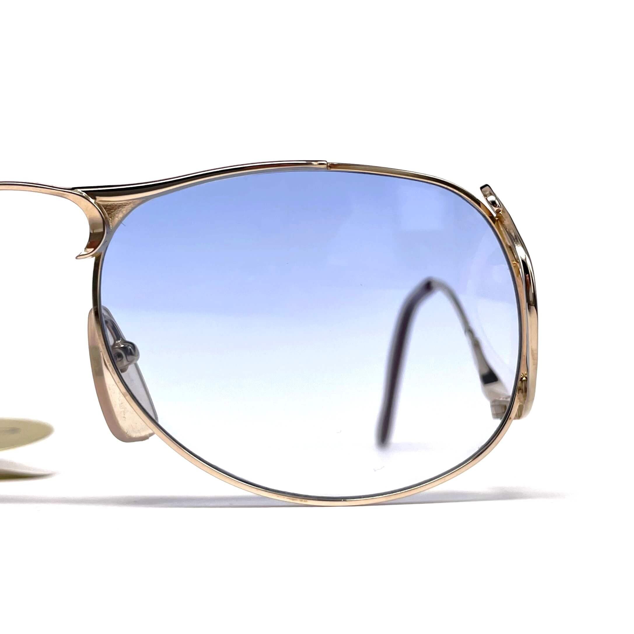 Vintage COLANI 1055 futuristic gold art sunglasses