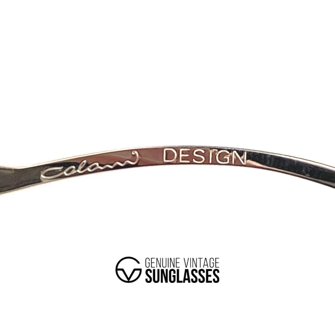 Vintage COLANI 1055 gold futuristic art sunglasses
