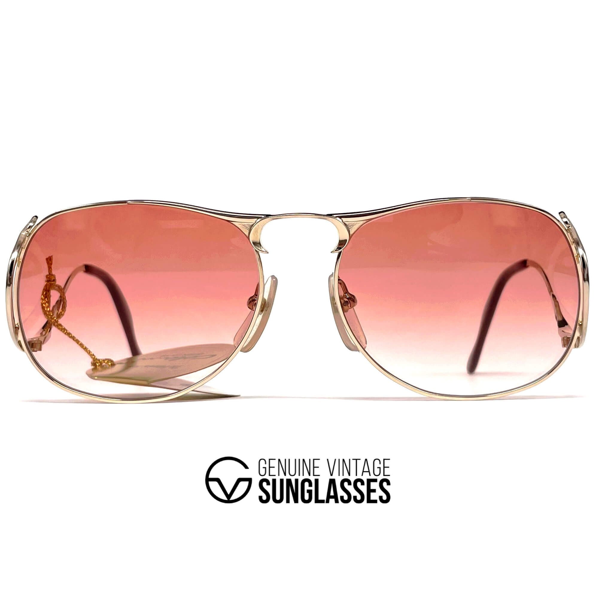 Vintage COLANI 1055 gold futuristic art sunglasses