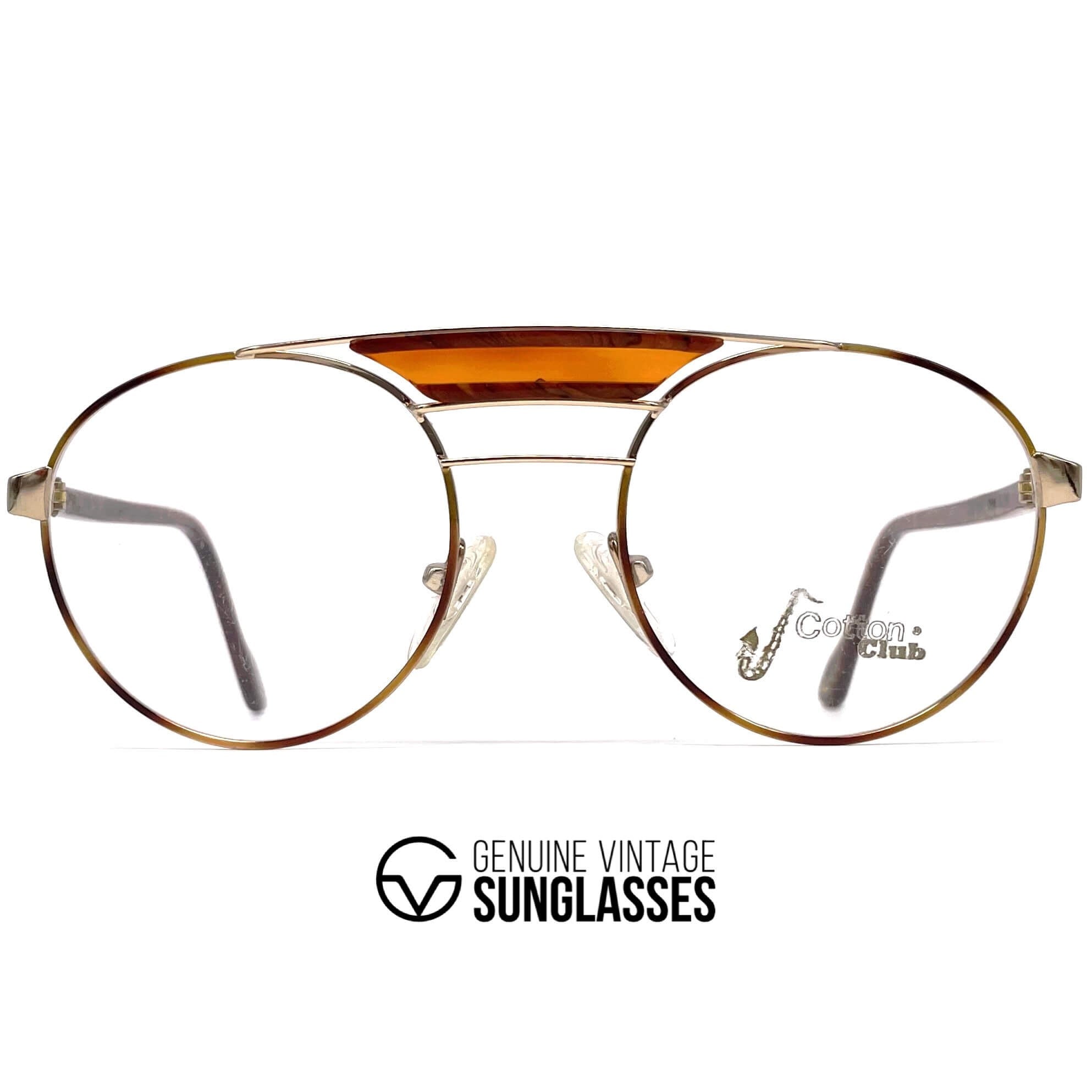 Vintage COTTON CLUB 301 classic style retro glasses frames