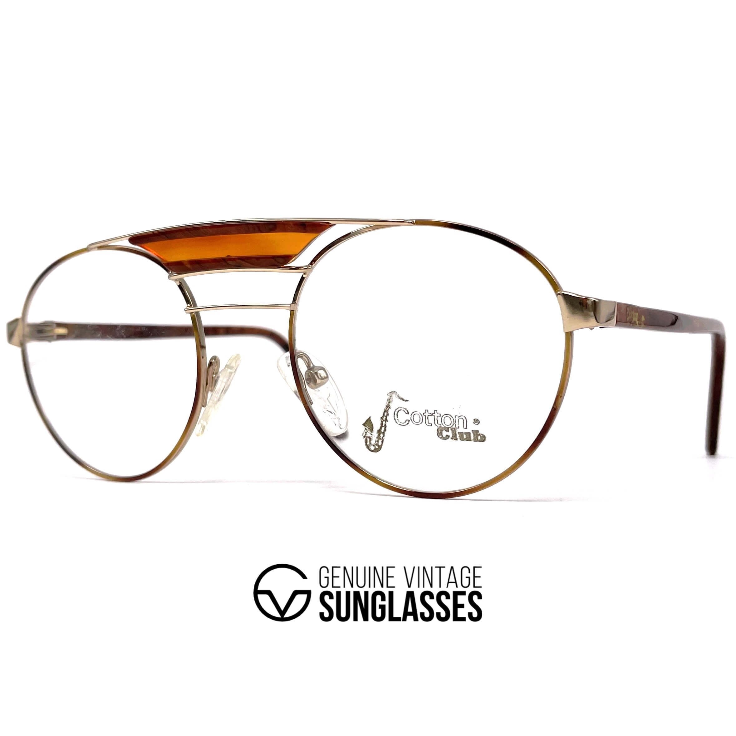 Vintage COTTON CLUB 301 classic style retro glasses frames