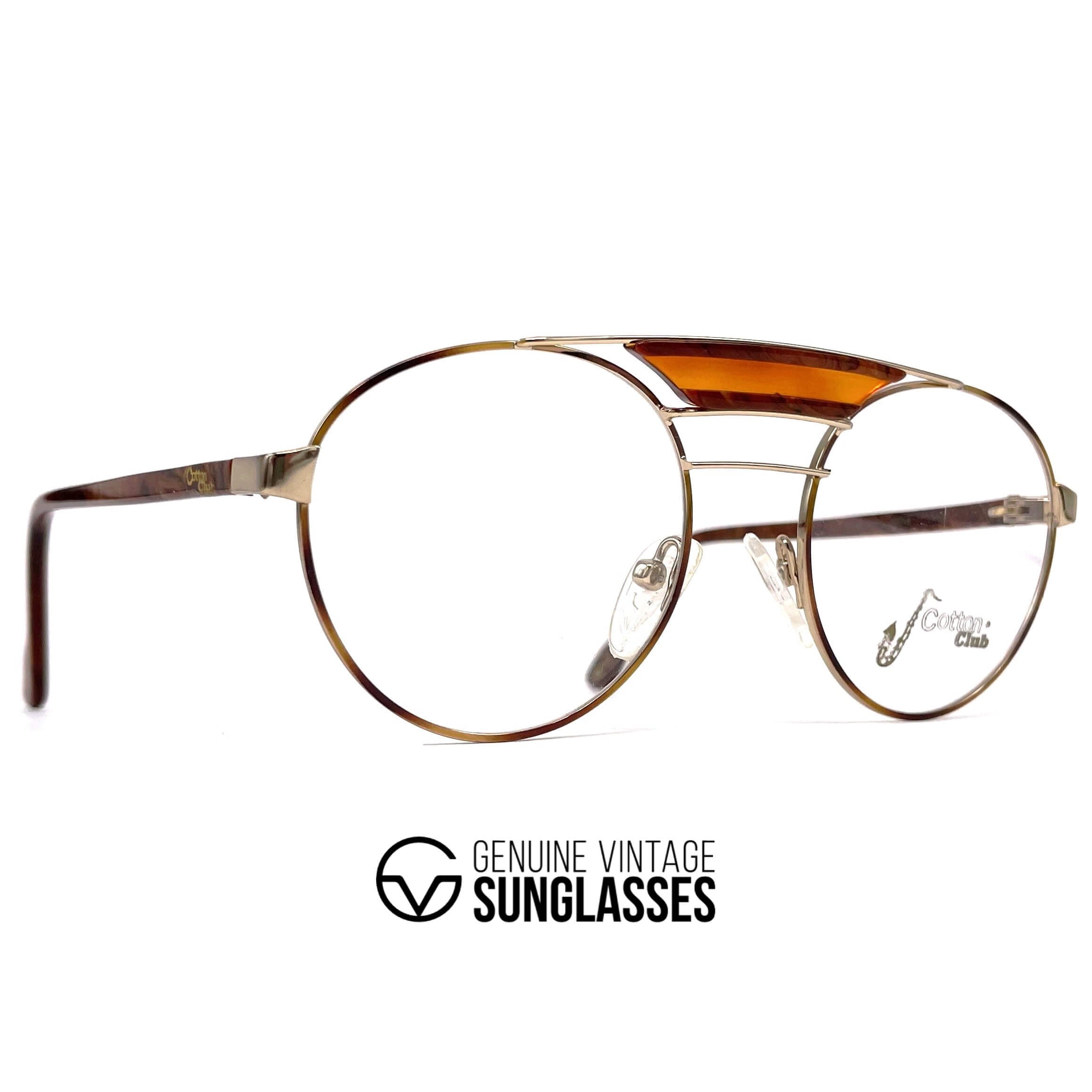 Vintage COTTON CLUB 301 classic style retro glasses frames