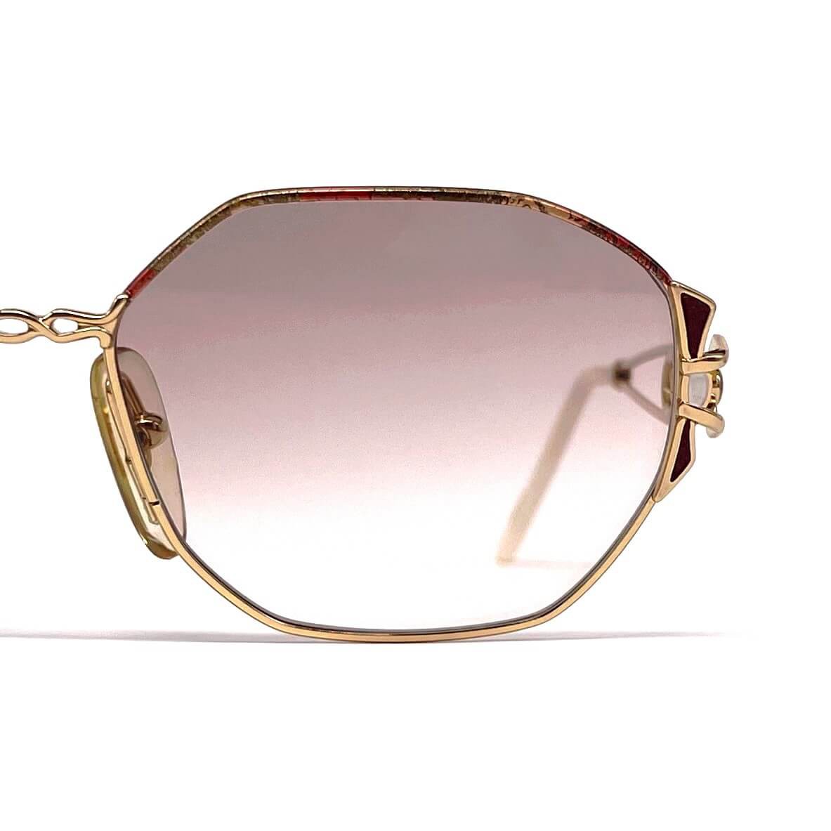 Vintage COURREGES 8627 geometric designer sunglasses