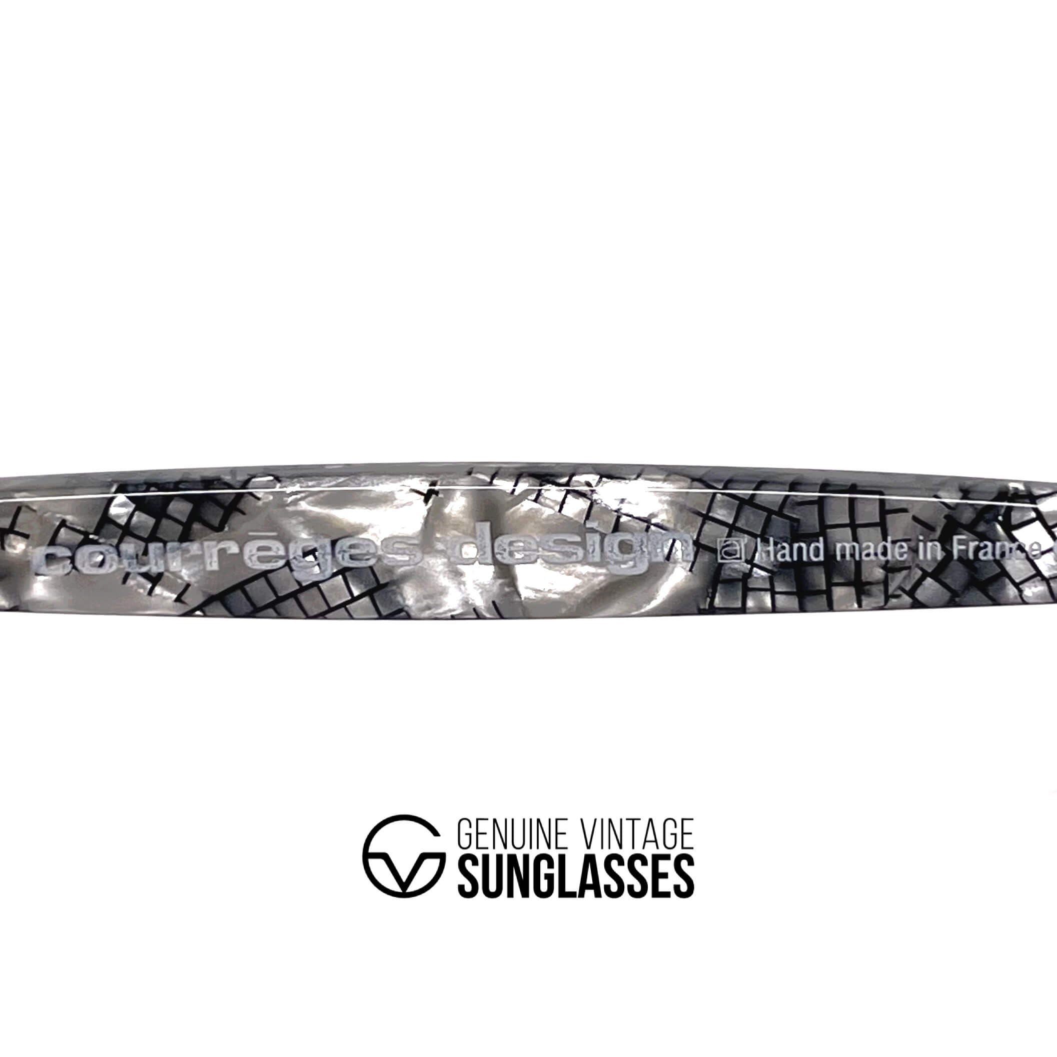 Vintage COURREGES 9124 rare iconic designer sunglasses