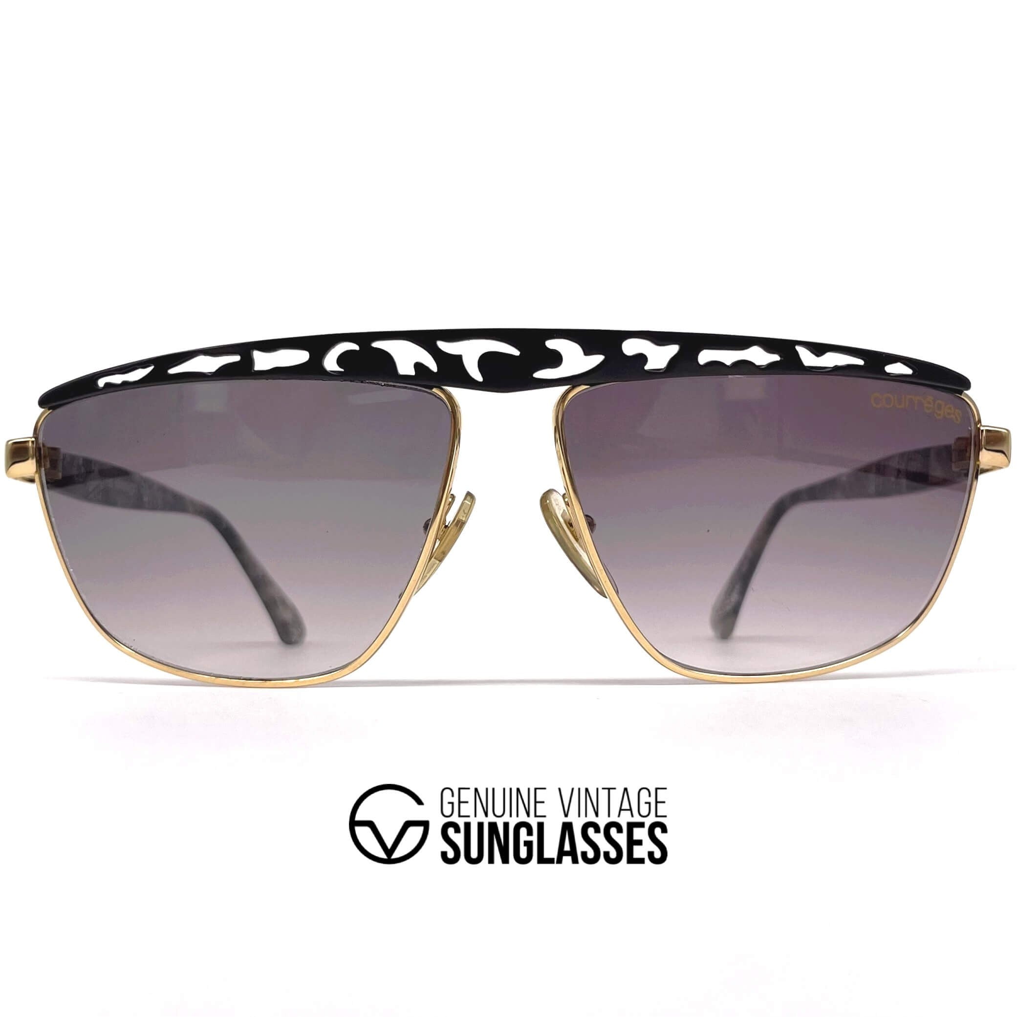 Vintage COURREGES 9124 rare iconic designer sunglasses