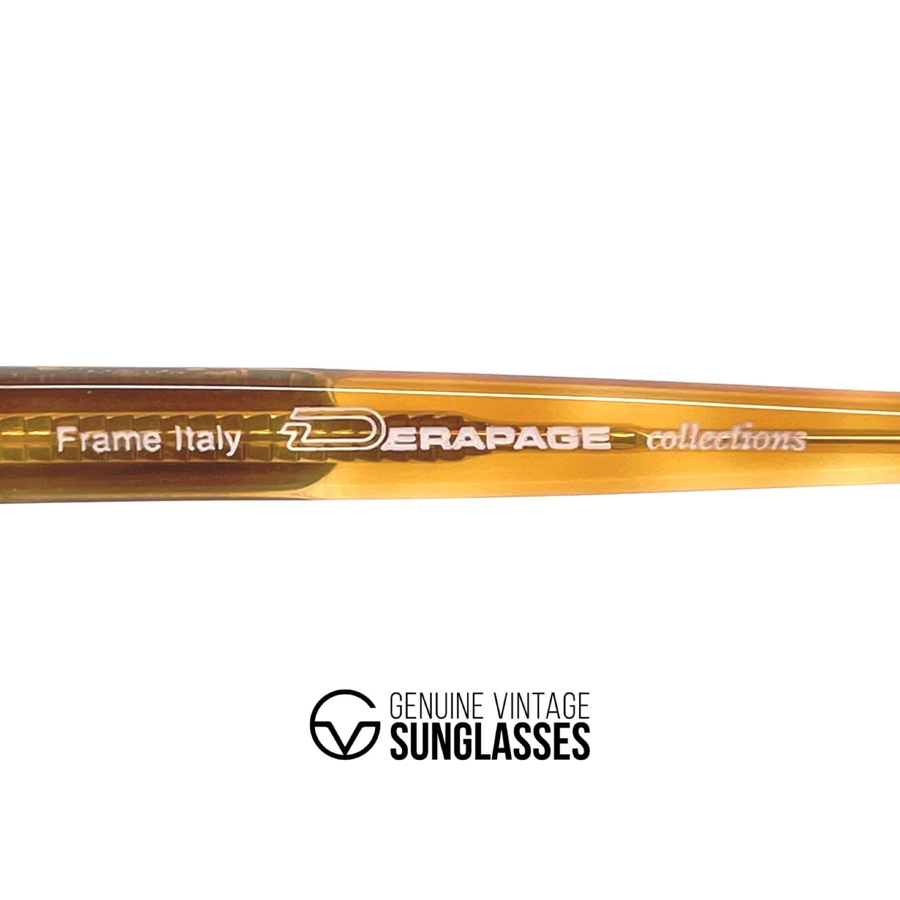 Vintage DÉRAPAGE Z-C02 Collections oversized artistic glasses frames