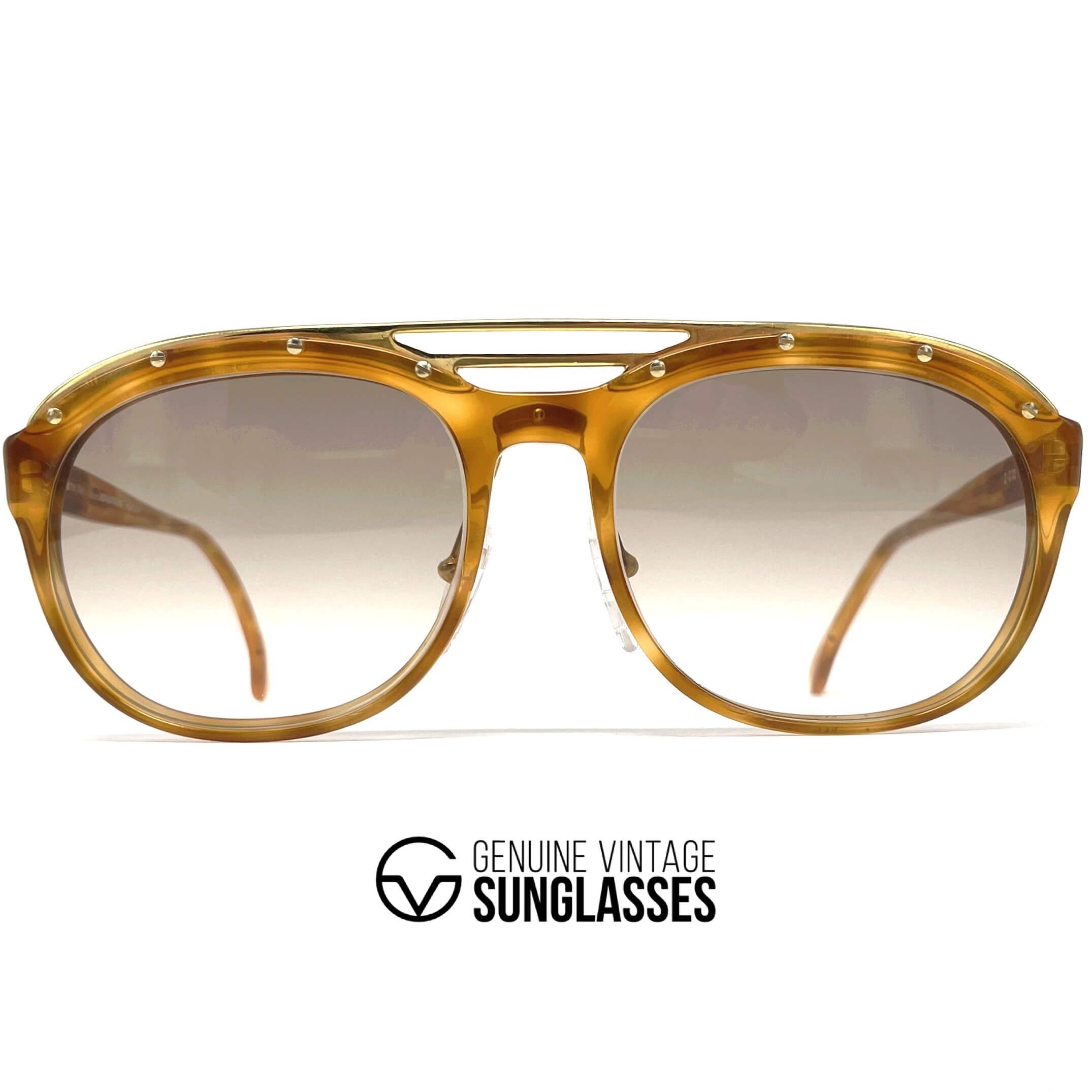 Vintage DÉRAPAGE Z-C02 Collections oversized artistic sunglasses