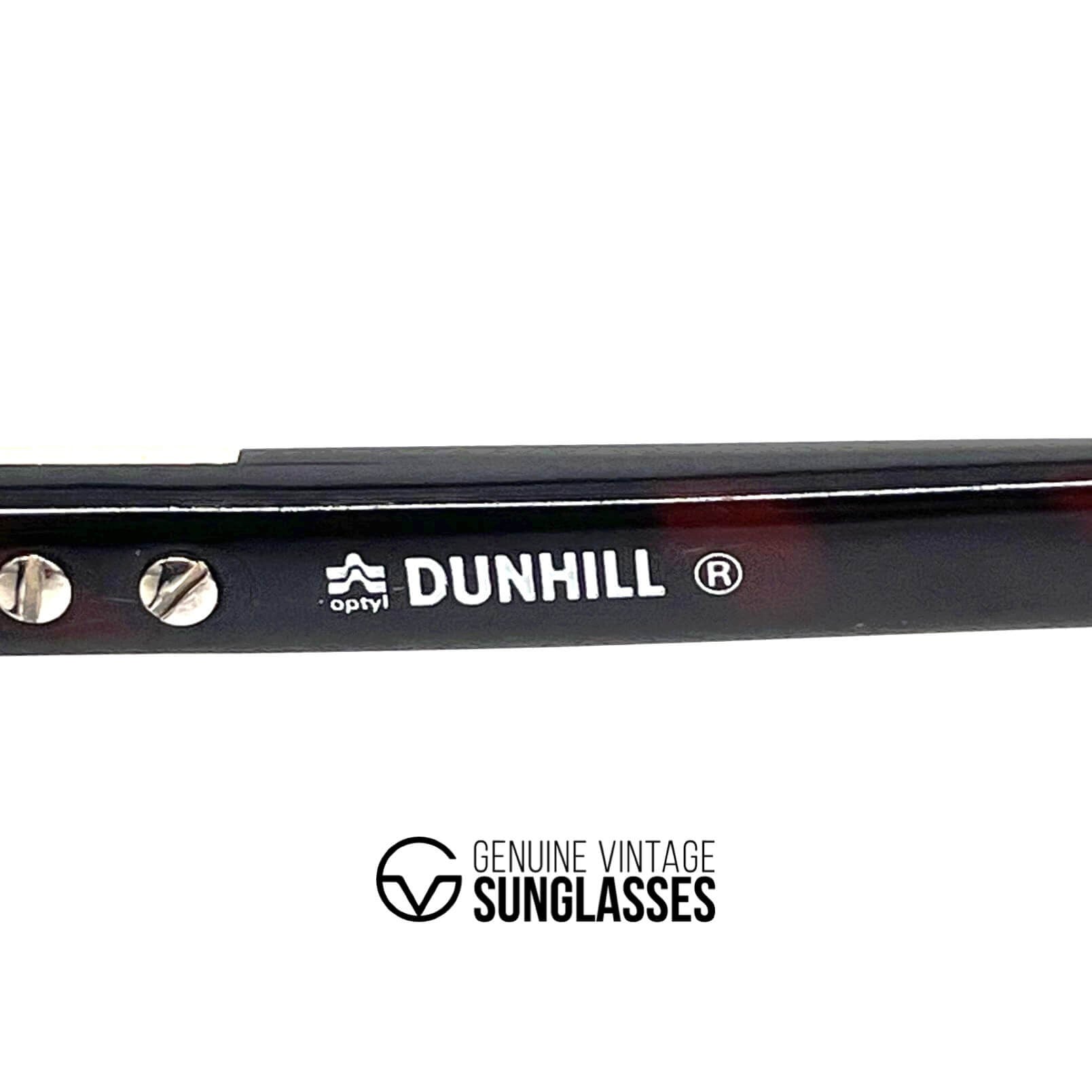 Vintage DUNHILL 6032 black glasses frames