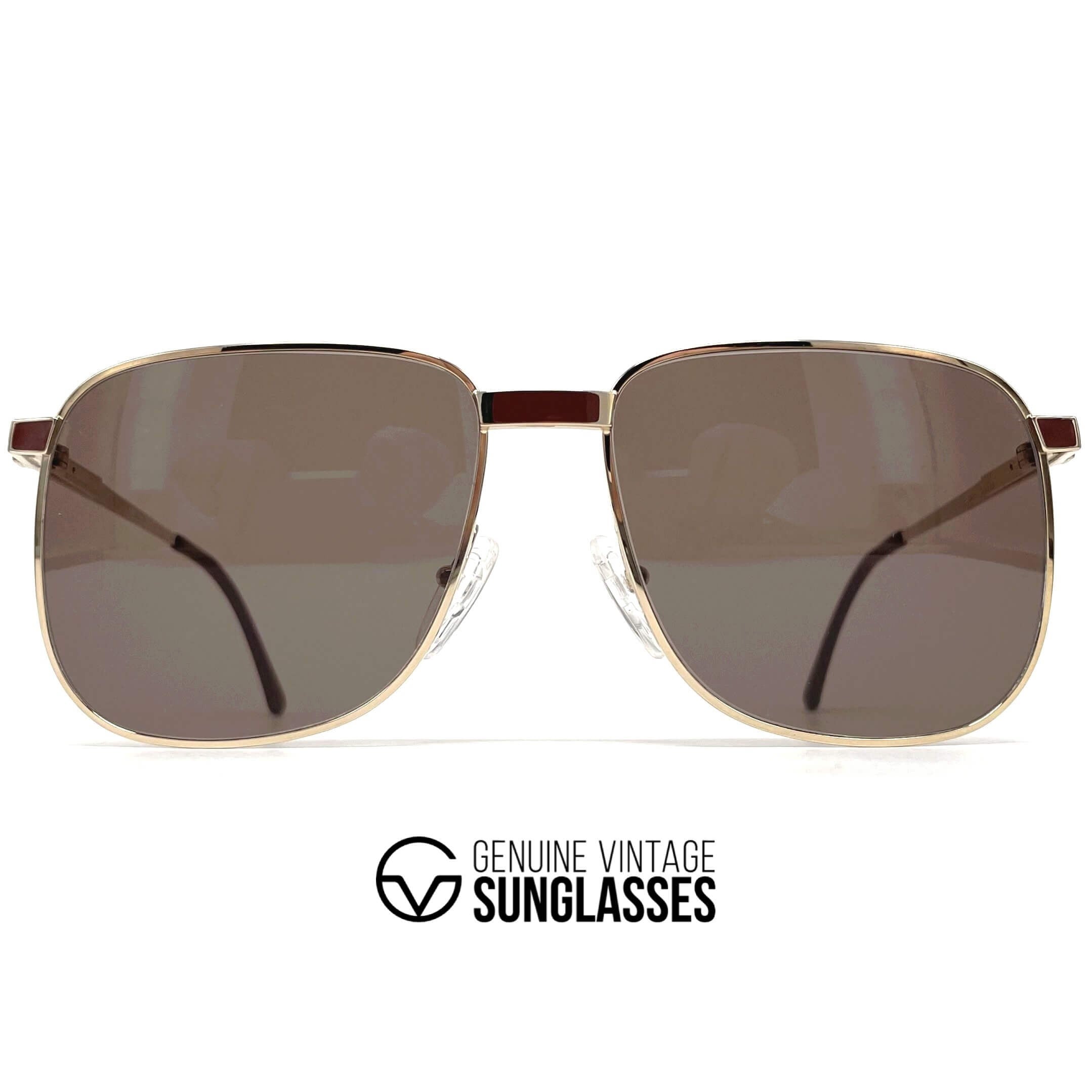 Vintage DUNHILL 6099 gold rhodanized sunglasses