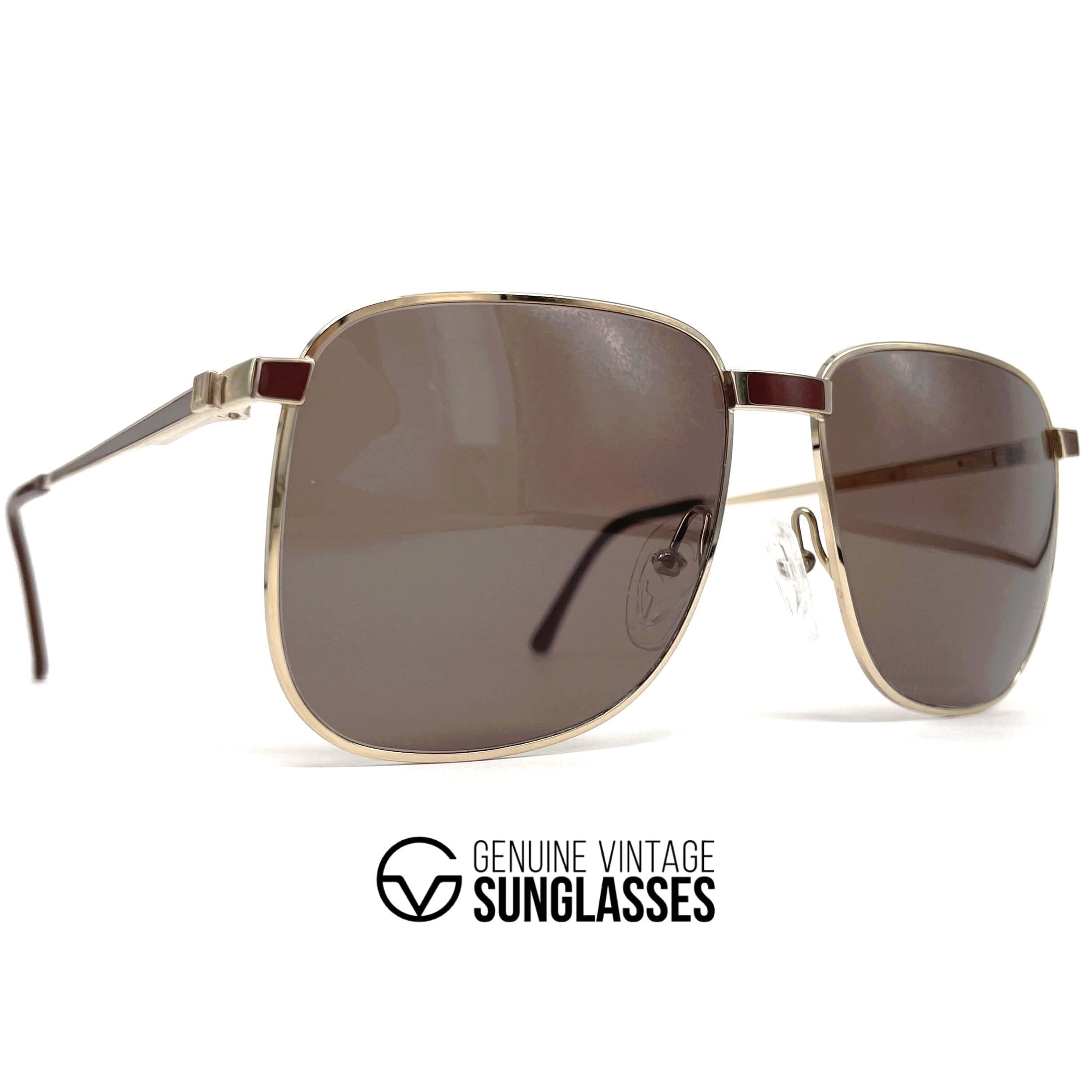 Vintage DUNHILL 6099 gold rhodanized sunglasses