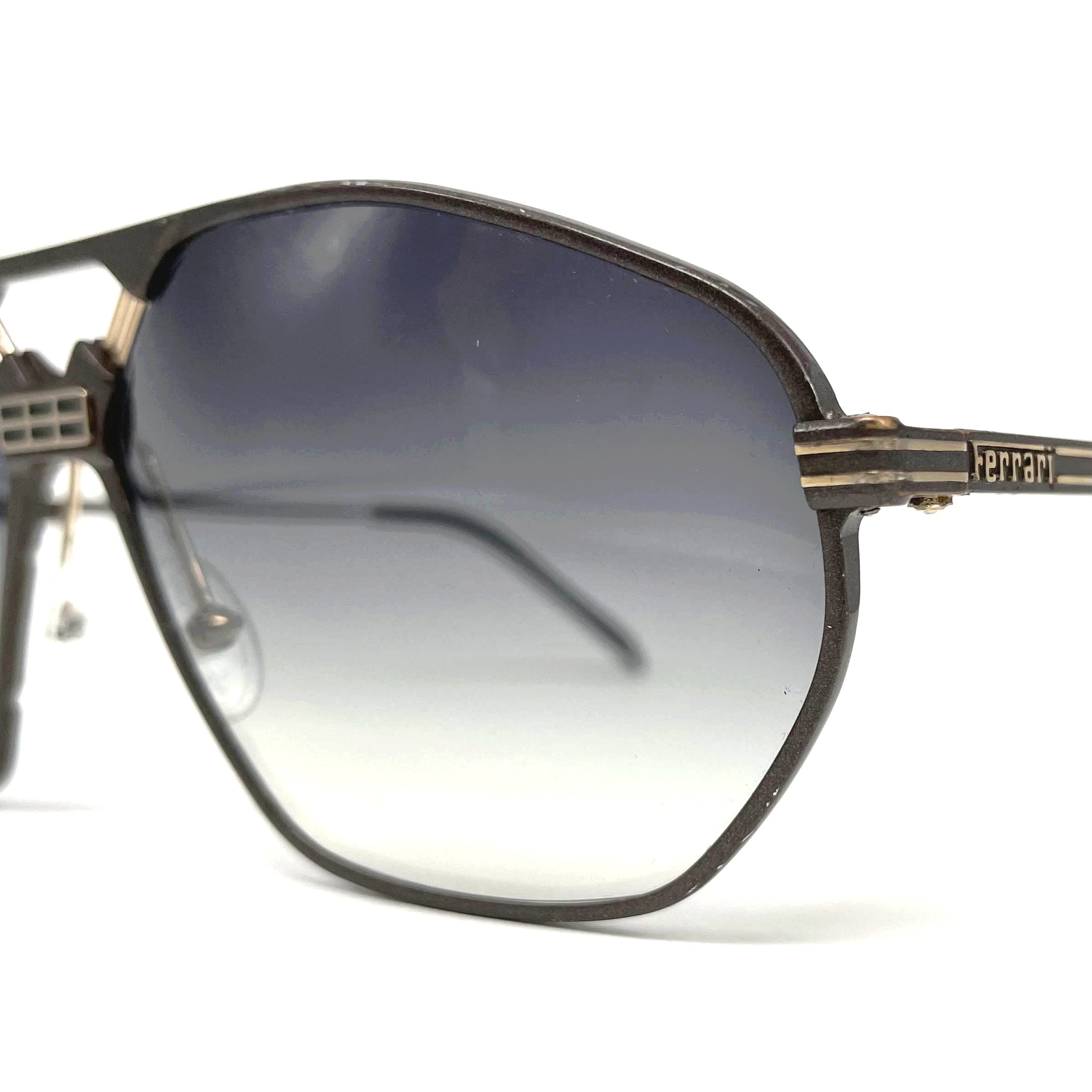 Vintage FERRARI F22/S aviator sunglasses