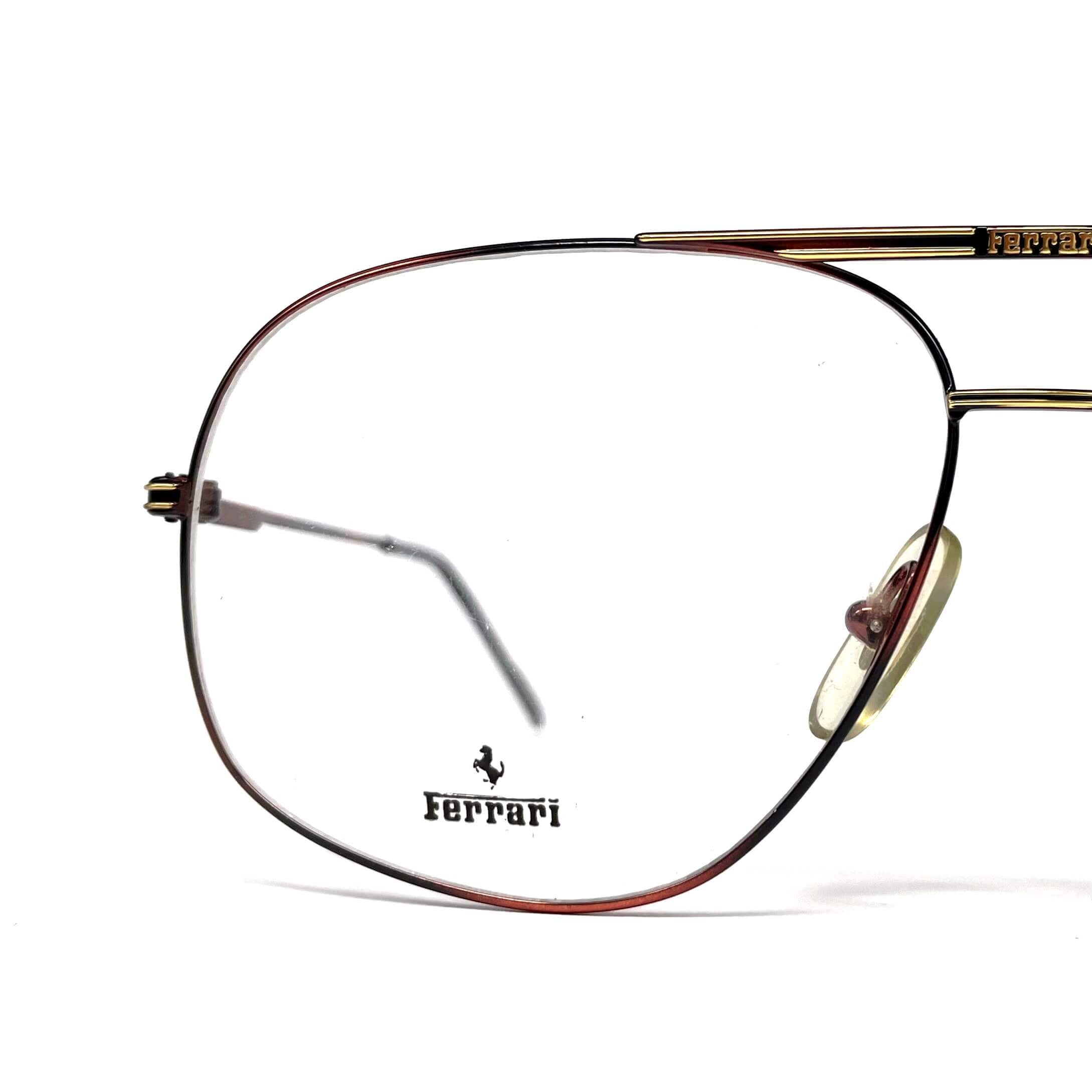 Vintage FERRARI F41 aviator glasses frames