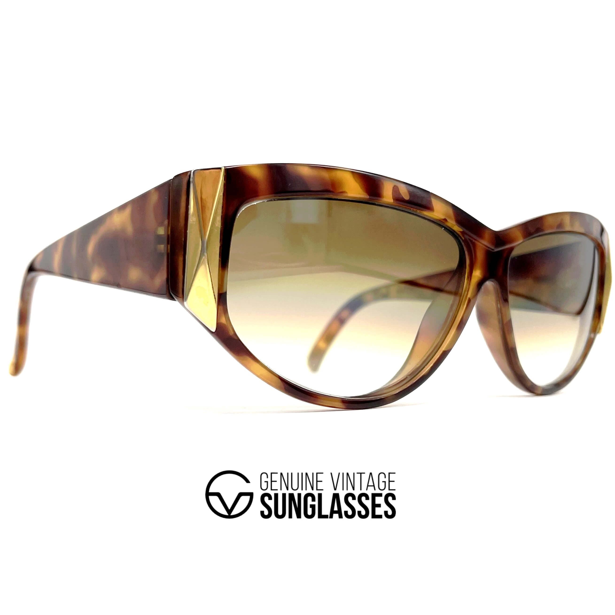 Vintage GIANNI VERSACE 389 tortoiseshell sunglasses