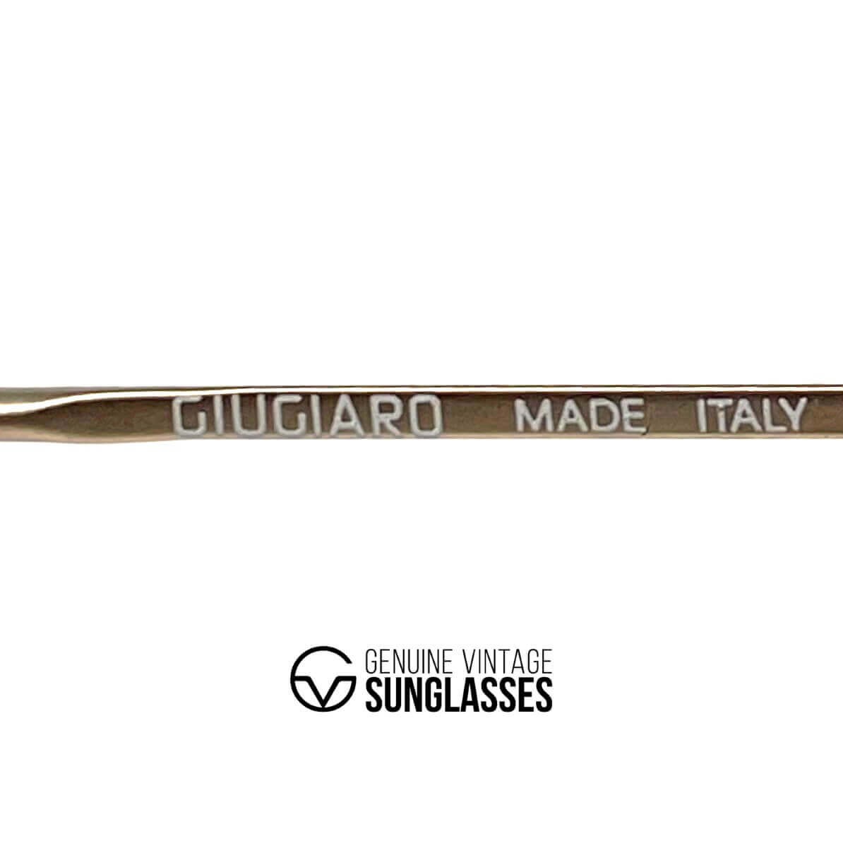 Vintage GIUGIARO G-505 designer aviator sunglasses