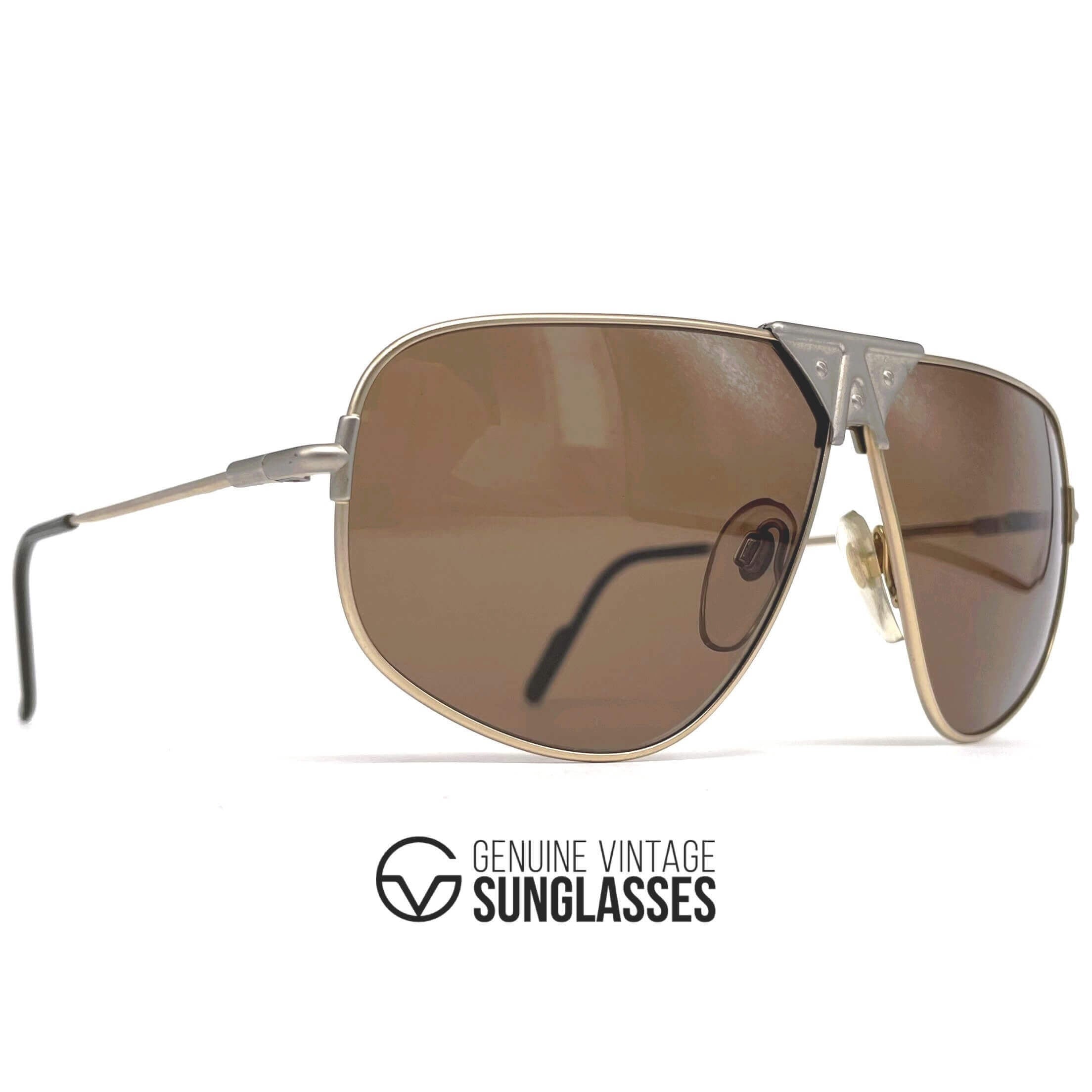 Vintage GIUGIARO G-505 designer aviator sunglasses
