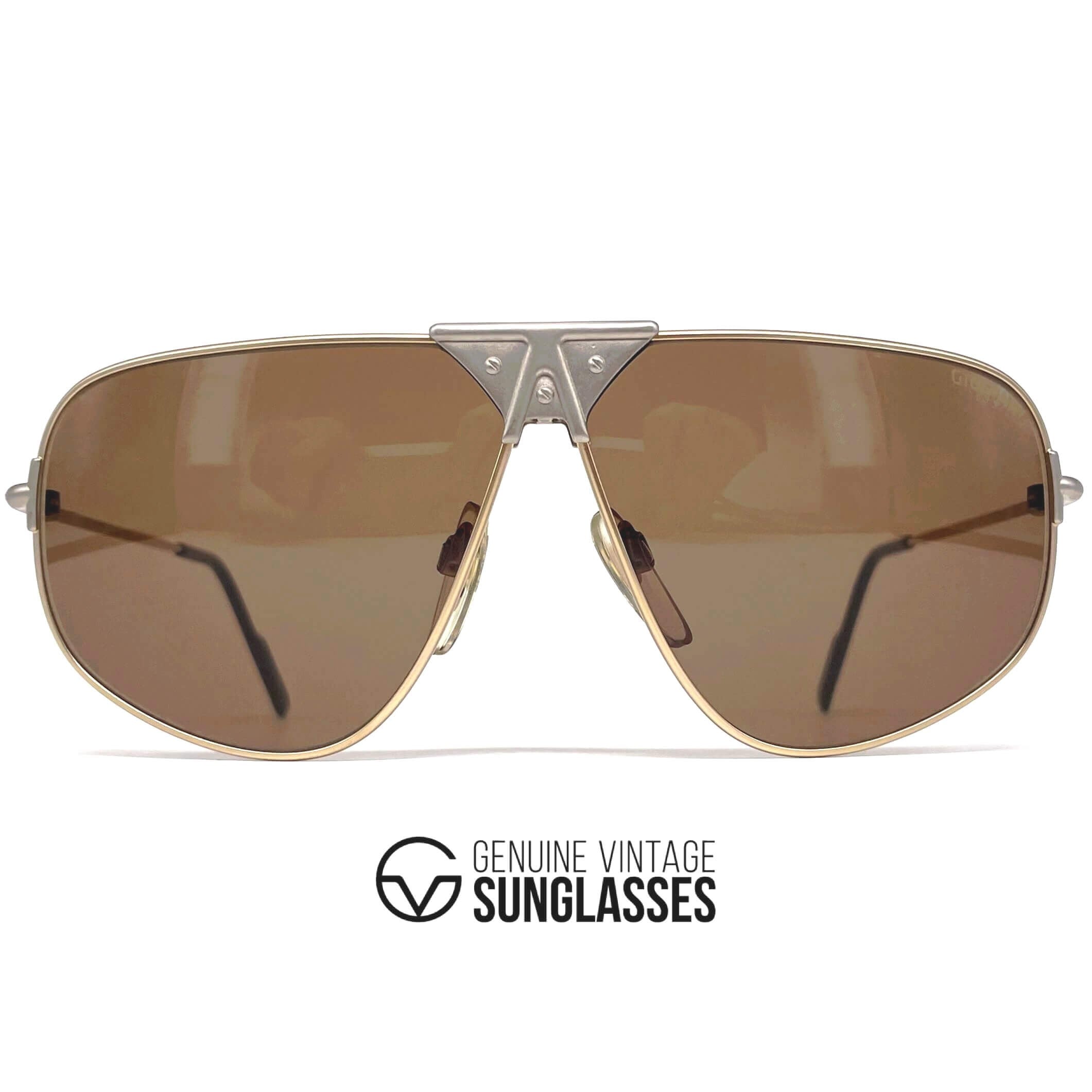 Vintage GIUGIARO G-505 designer aviator sunglasses