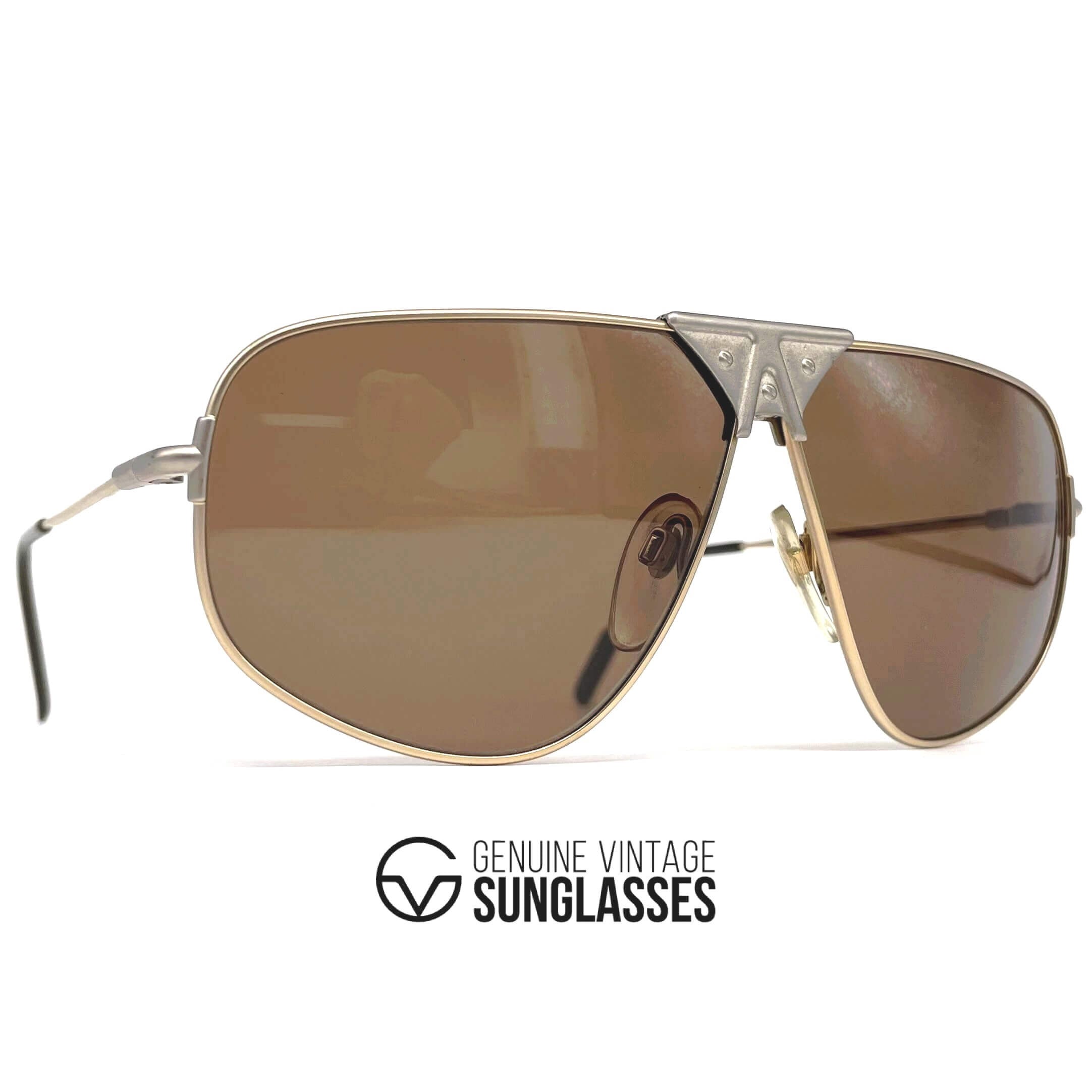 Vintage GIUGIARO G-505 designer aviator sunglasses