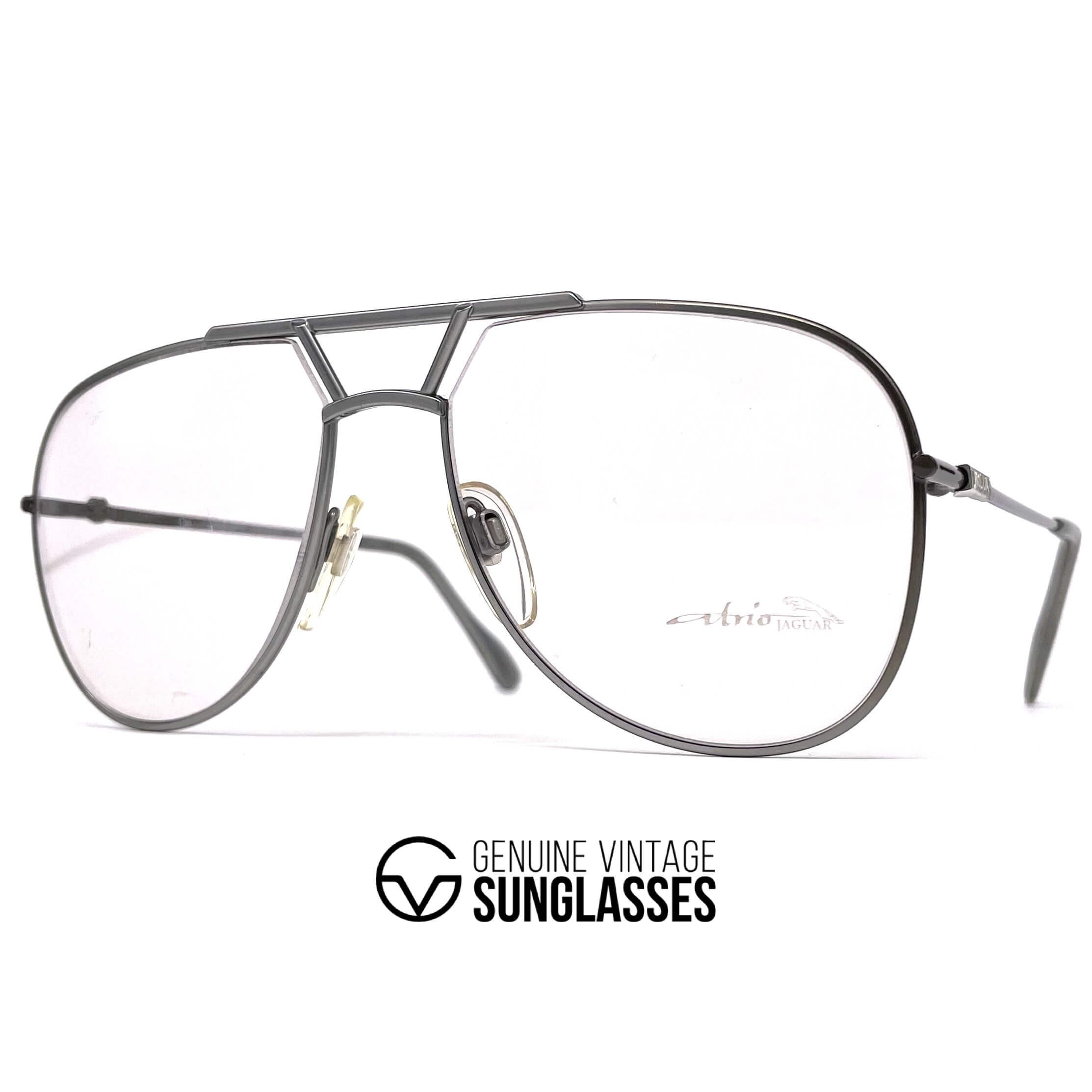 Vintage JAGUAR 319 Atrio designer aviator glasses frames