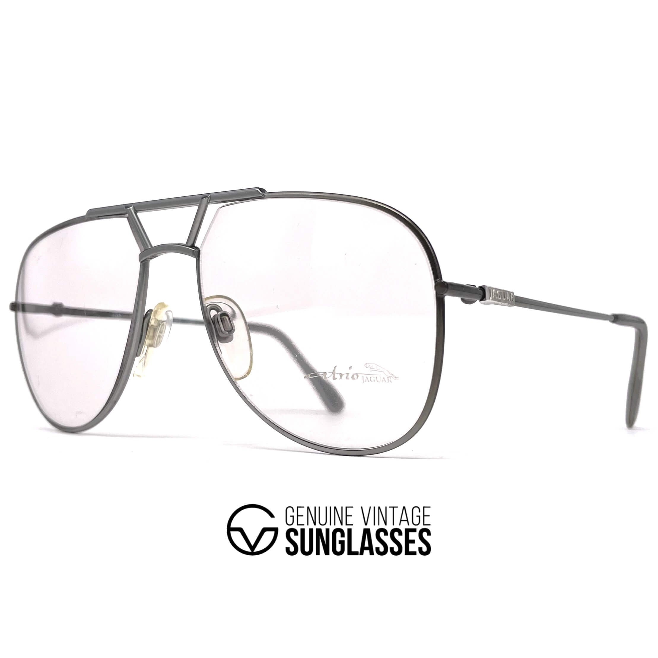 Vintage JAGUAR 319 Atrio designer aviator glasses frames