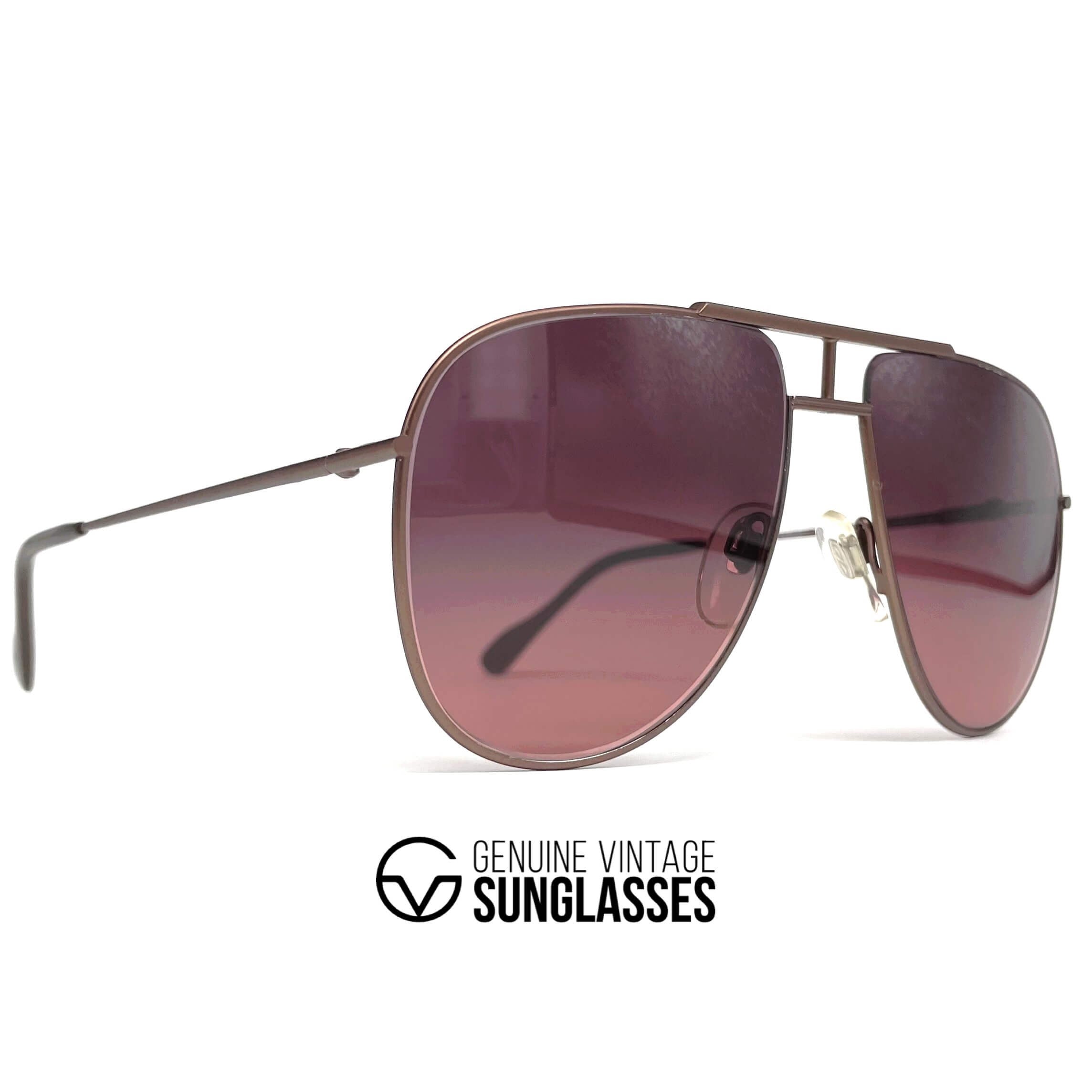 Vintage JAGUAR 327 Atrio designer aviator sunglasses