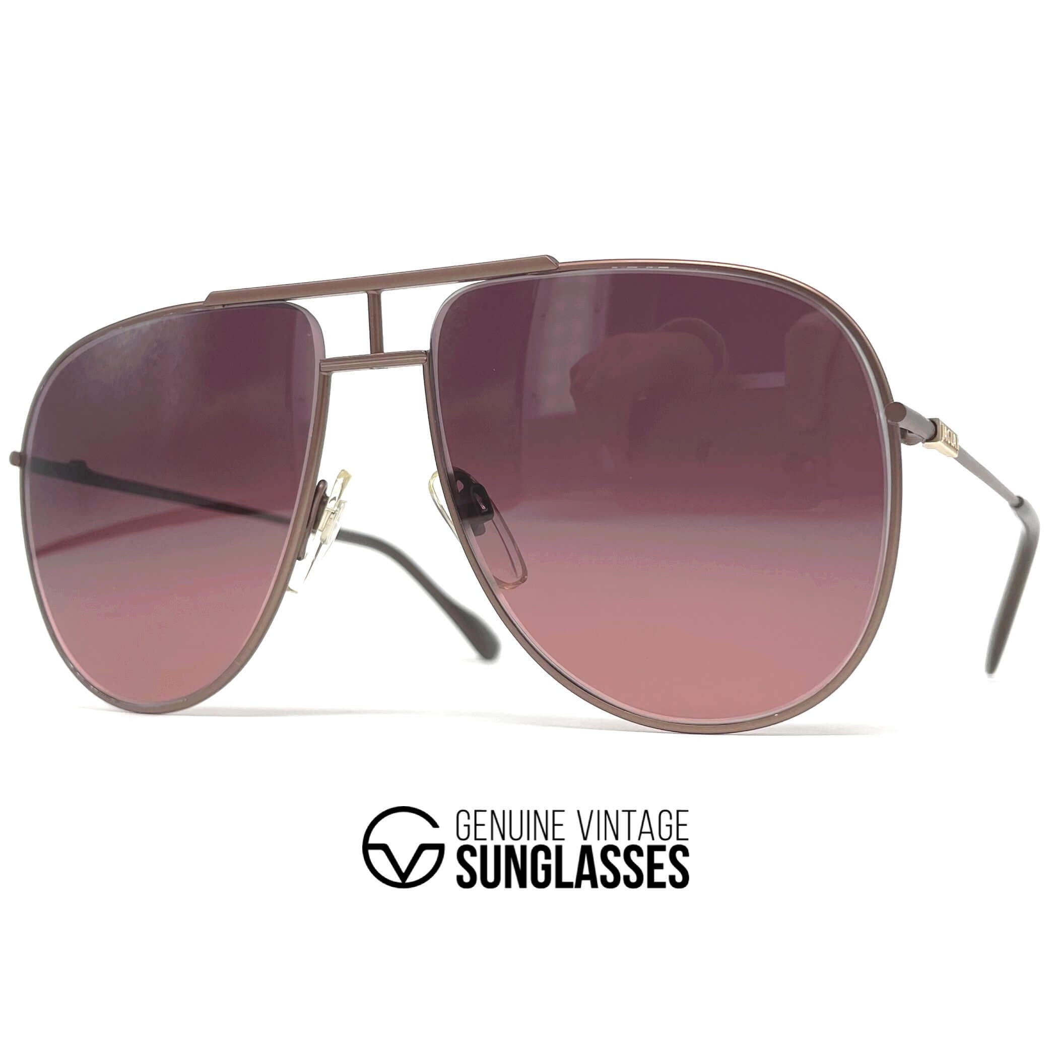 Vintage JAGUAR 327 Atrio designer aviator sunglasses