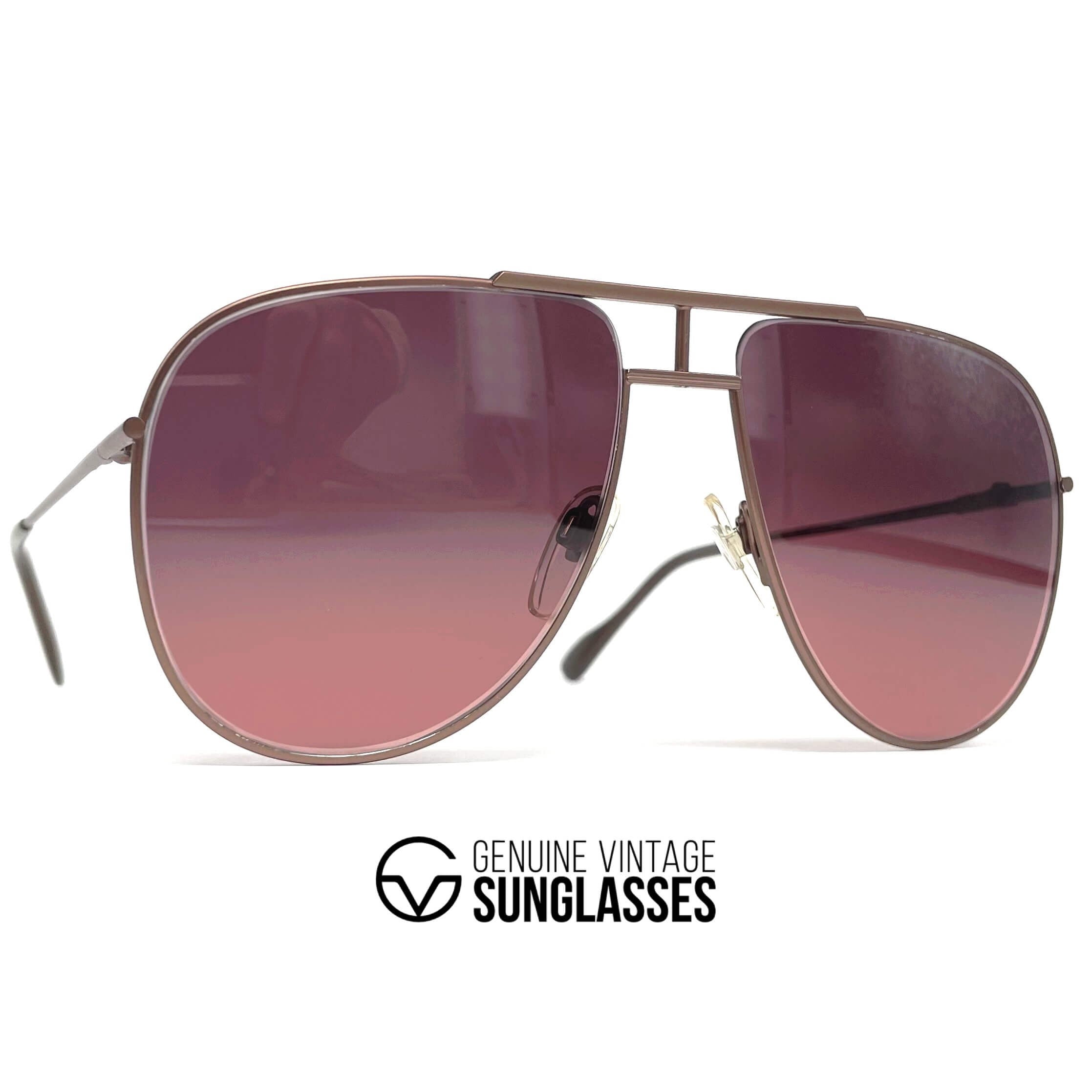 Vintage JAGUAR 327 Atrio designer aviator sunglasses