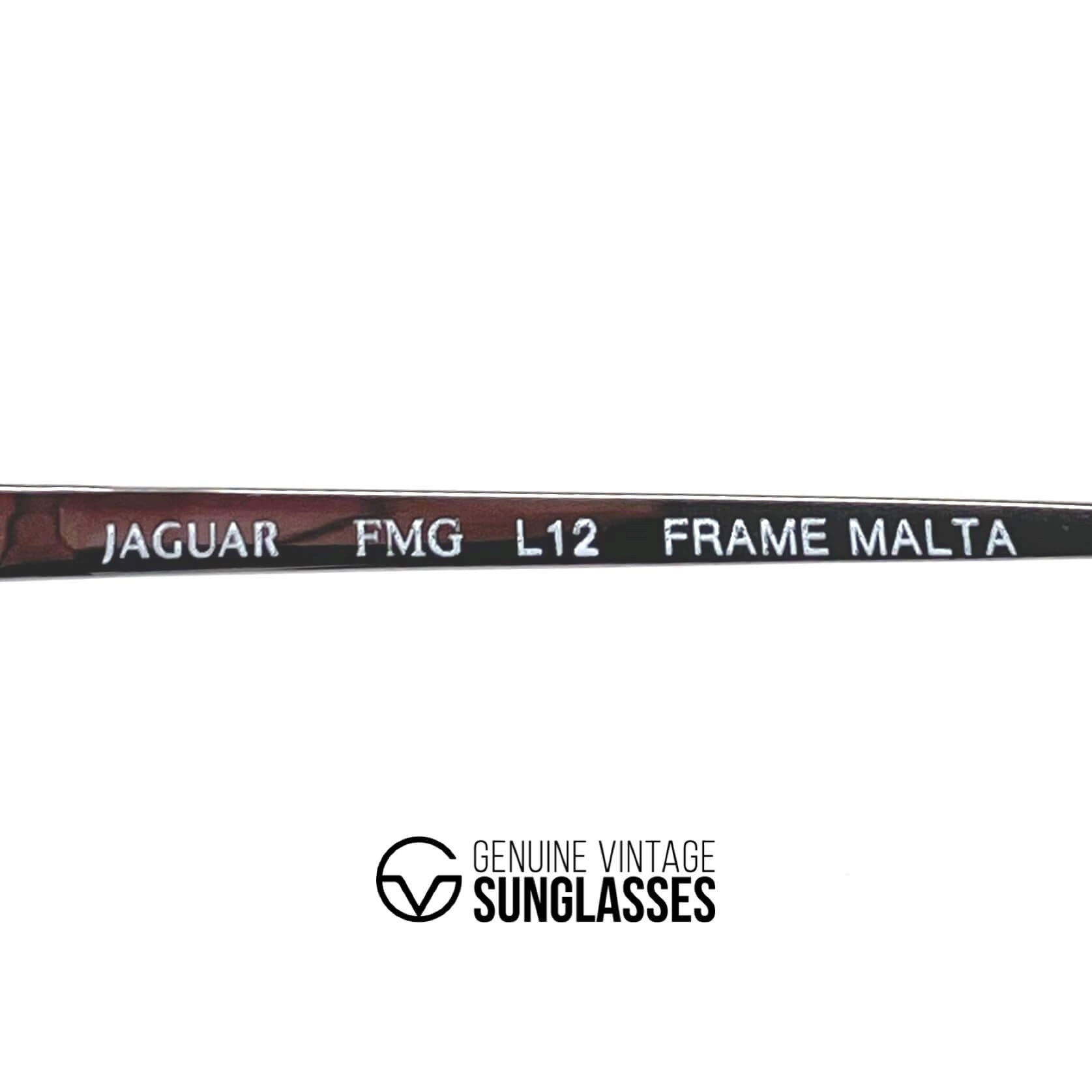 Vintage JAGUAR 715 designer XXL aviator sunglasses