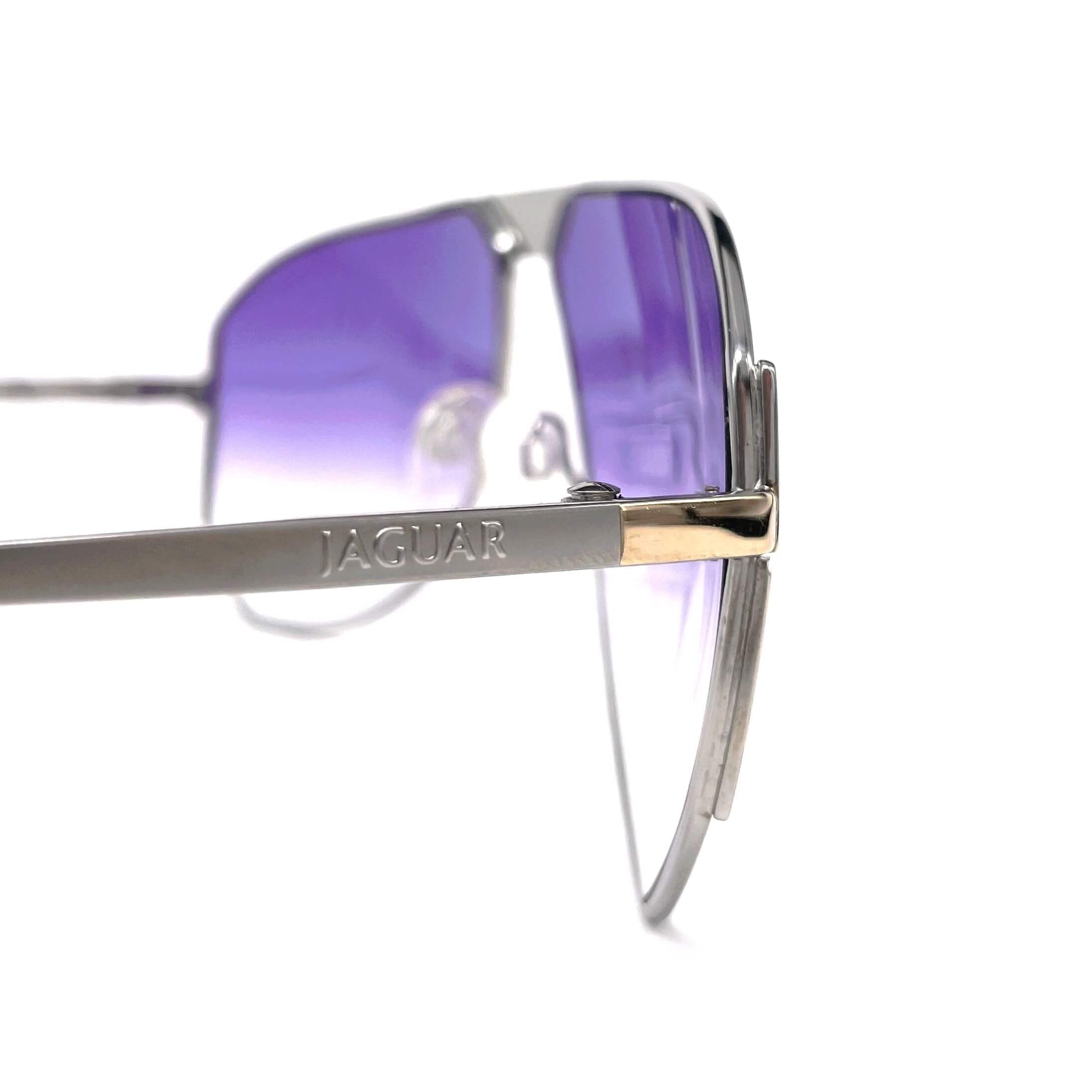 Vintage JAGUAR 715 purple XXL aviator sunglasses