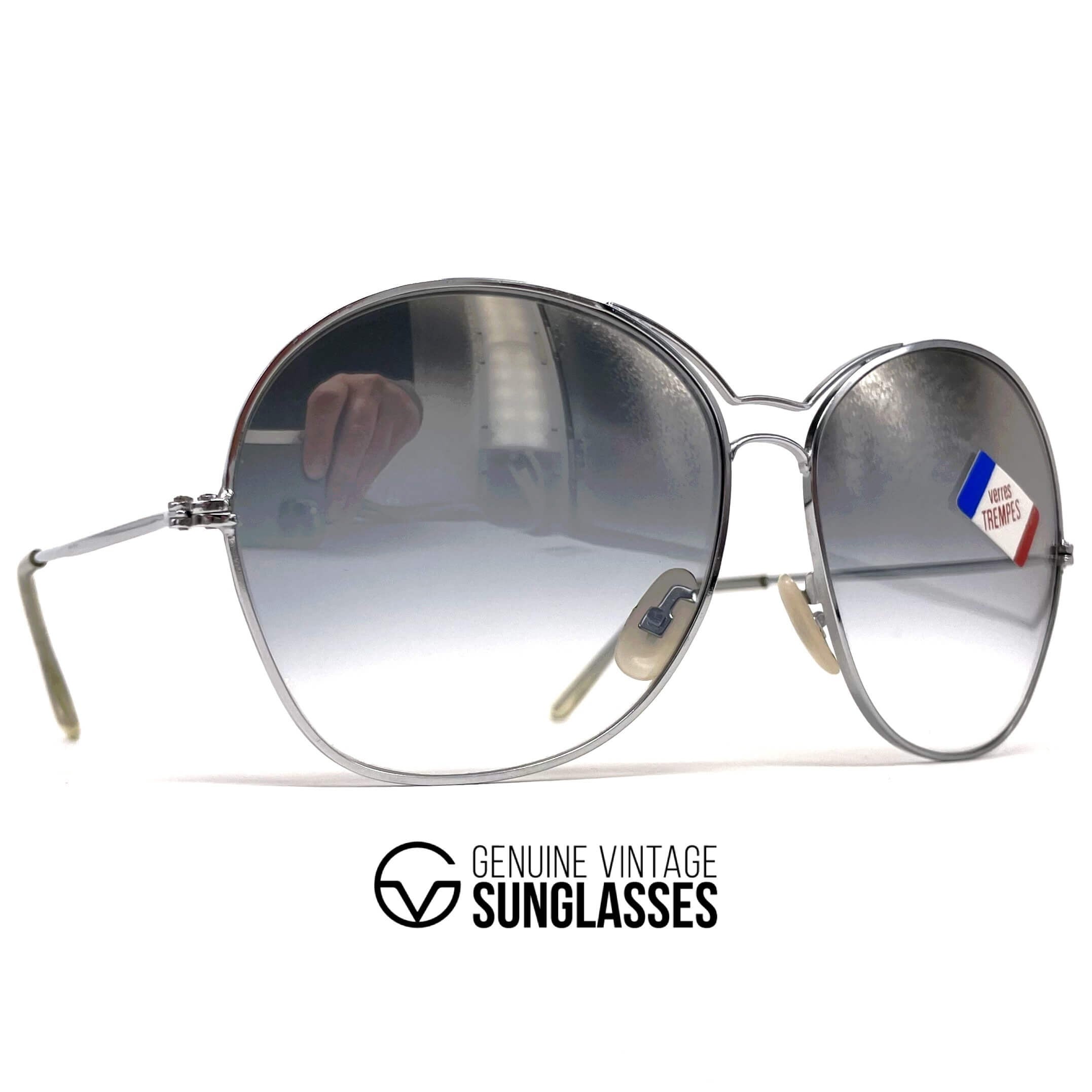 Vintage LOUBSOL 7510 rare mirrored mineral sunglasses