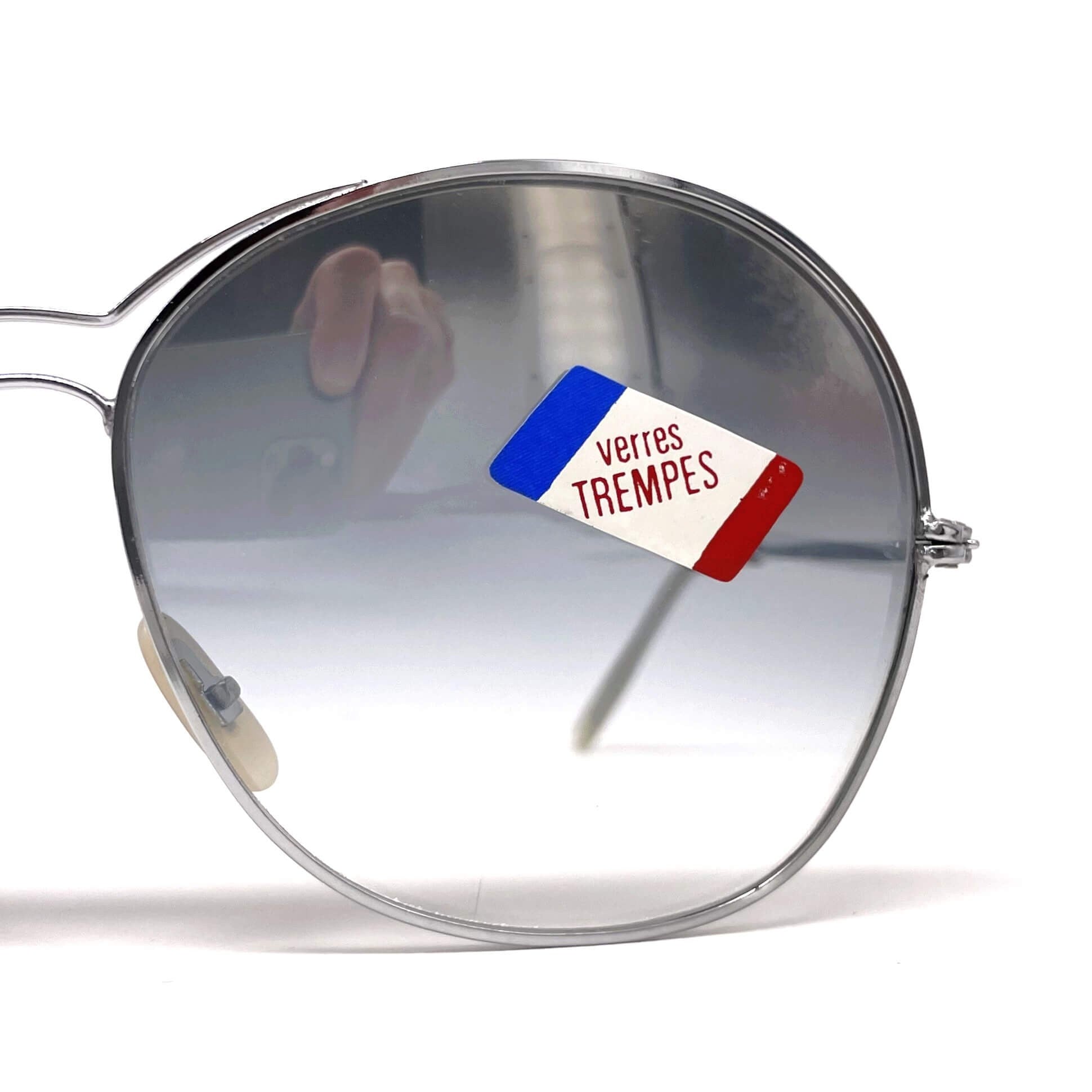 Vintage LOUBSOL 7510 rare mirrored mineral sunglasses