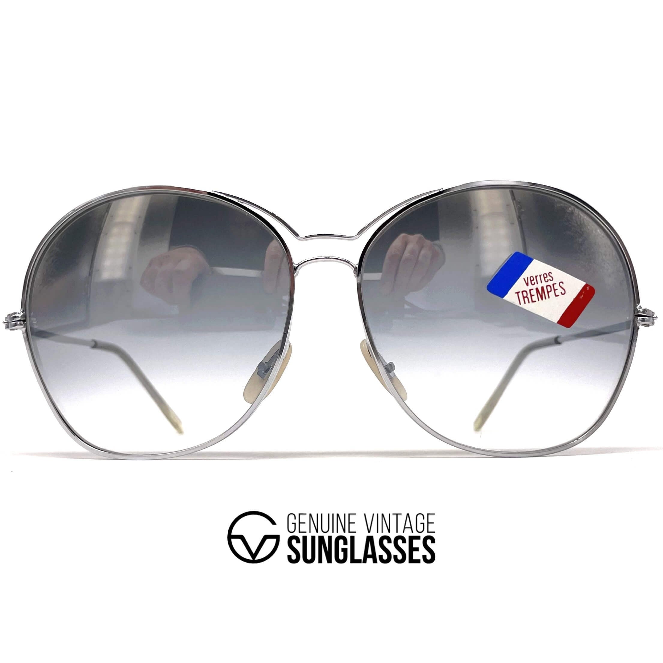 Vintage LOUBSOL 7510 rare mirrored mineral sunglasses