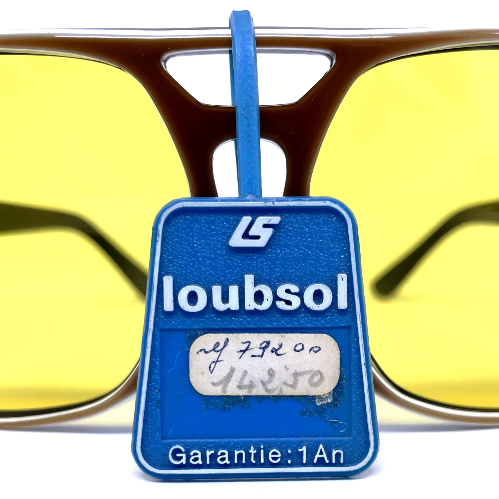 Vintage LOUBSOL 79200 tricolore kalichrome designer sunglasses