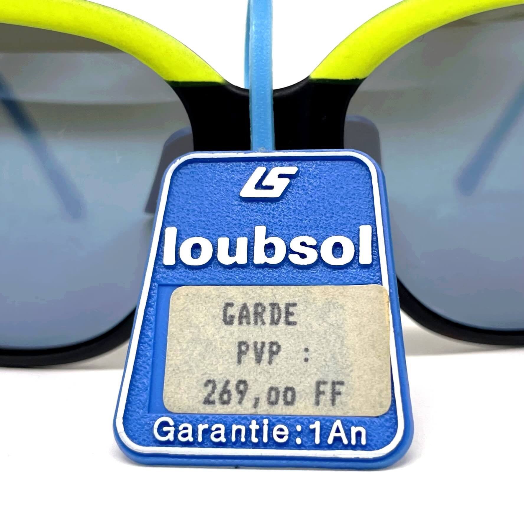 Vintage LOUBSOL Garde hand finished nylon mirrored sunglasses